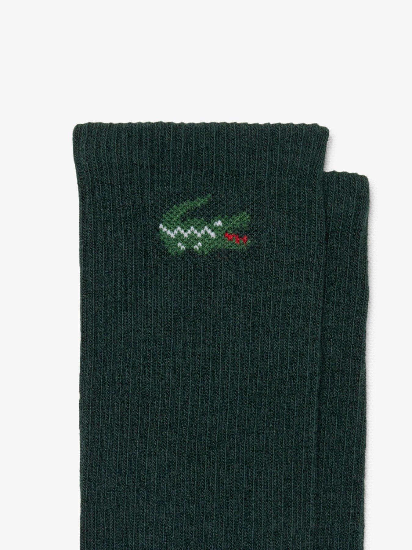 Image 3 of 3 of Lacoste 6 Pack Crew Socks - Multi