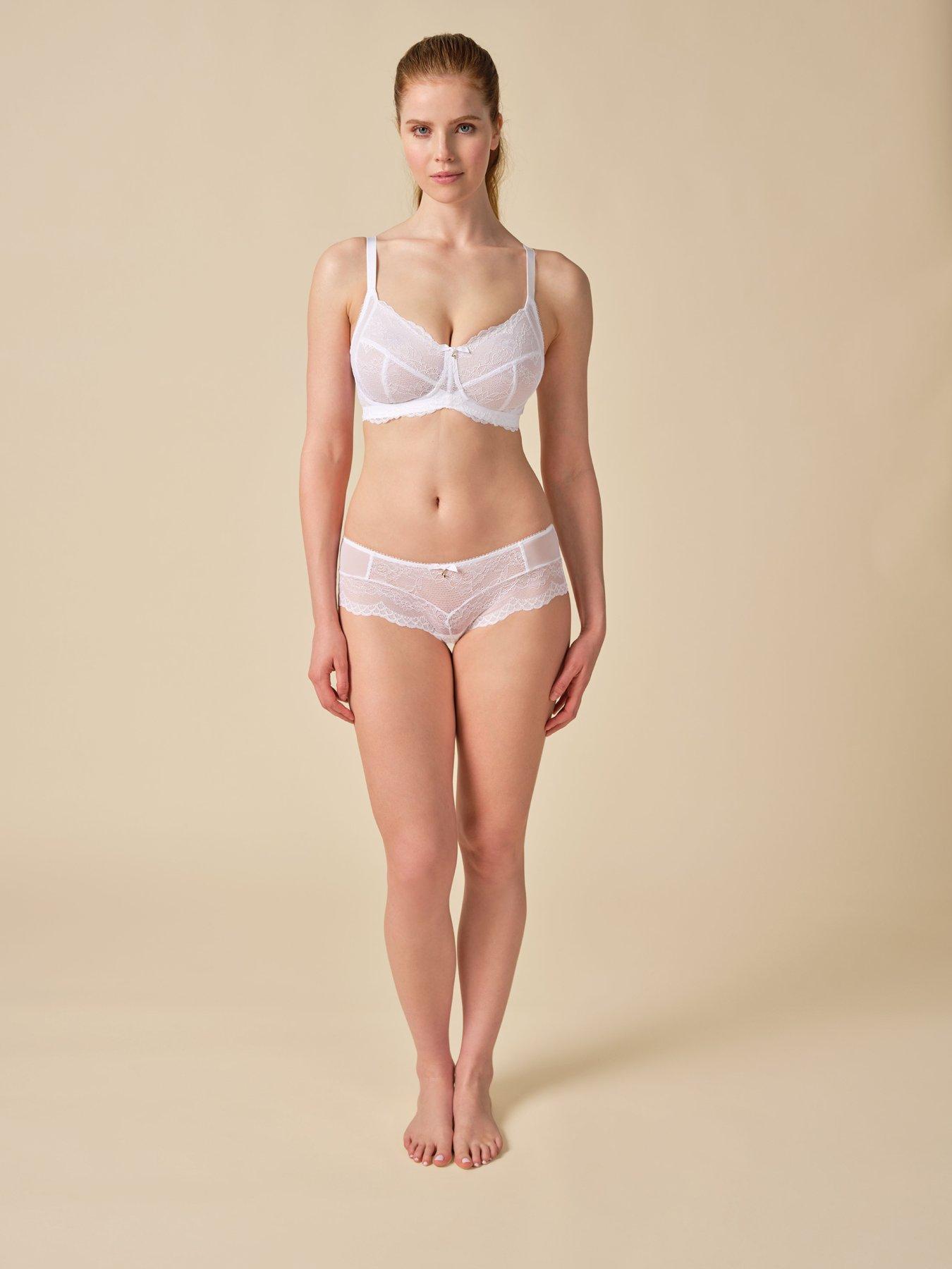 Image 3 of 6 of Gossard Gossard Superboost Lace Non Wired Bra - White