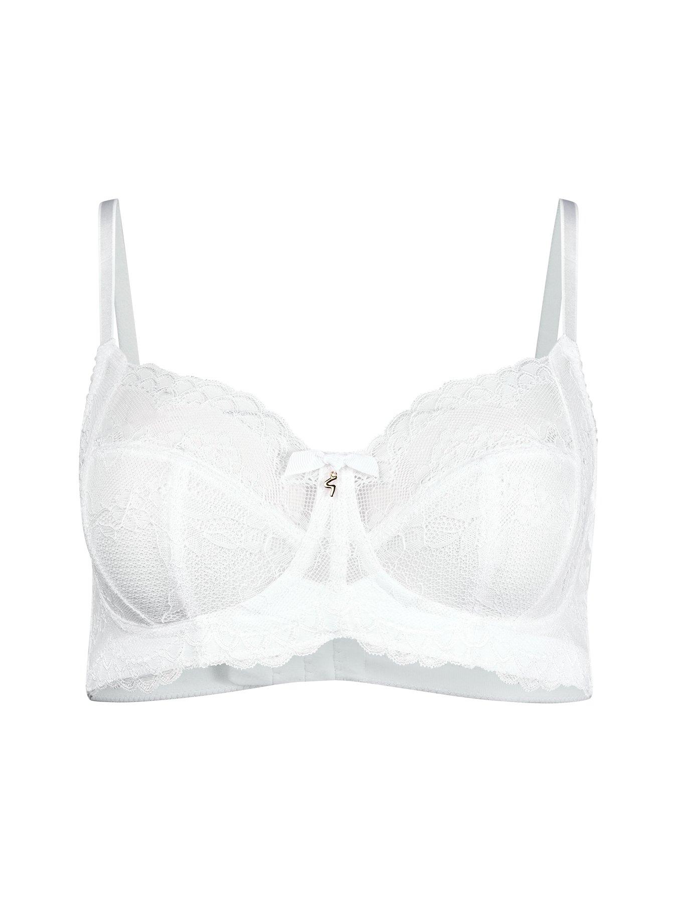 Image 6 of 6 of Gossard Gossard Superboost Lace Non Wired Bra - White