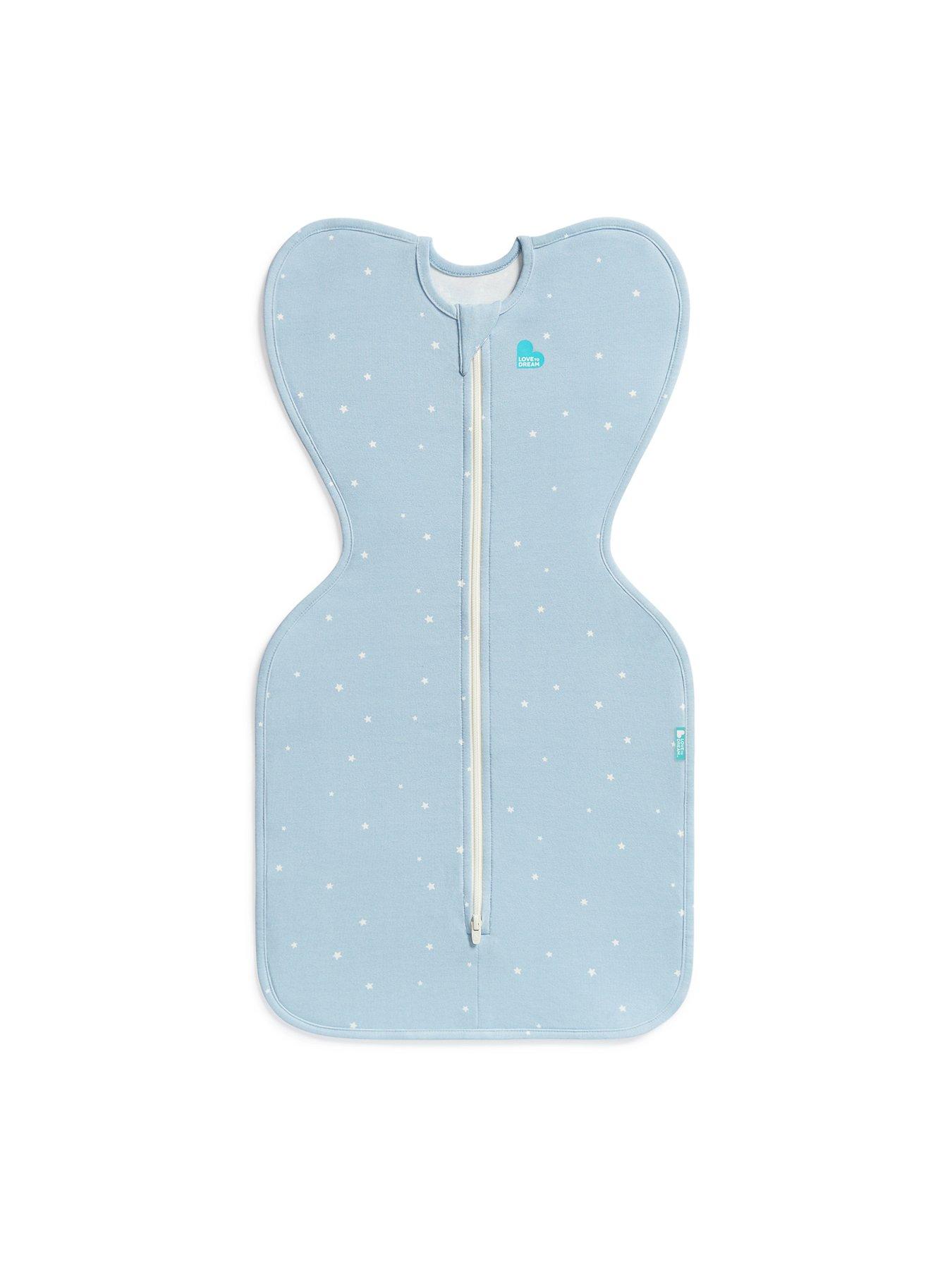Image 1 of 7 of Love To Dream Swaddle Up Twinkle Blue 1.0 tog Small 3.5 -6 kg