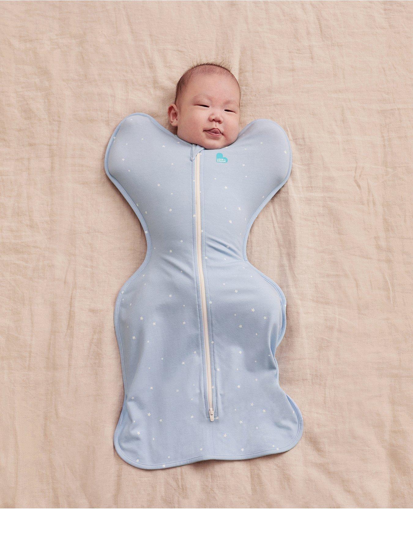 Image 2 of 7 of Love To Dream Swaddle Up Twinkle Blue 1.0 tog Small 3.5 -6 kg