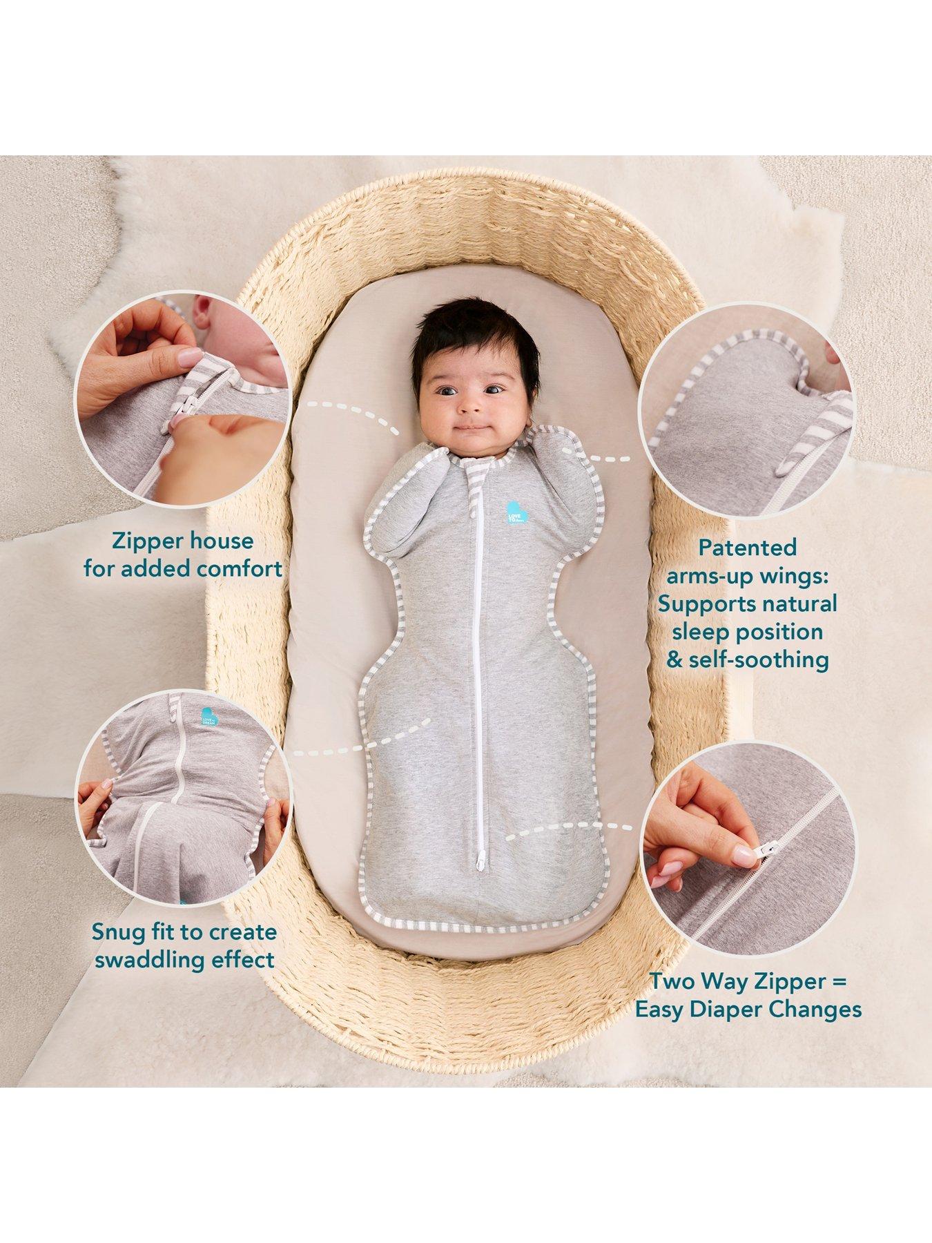 Image 4 of 7 of Love To Dream Swaddle Up Twinkle Blue 1.0 tog Small 3.5 -6 kg