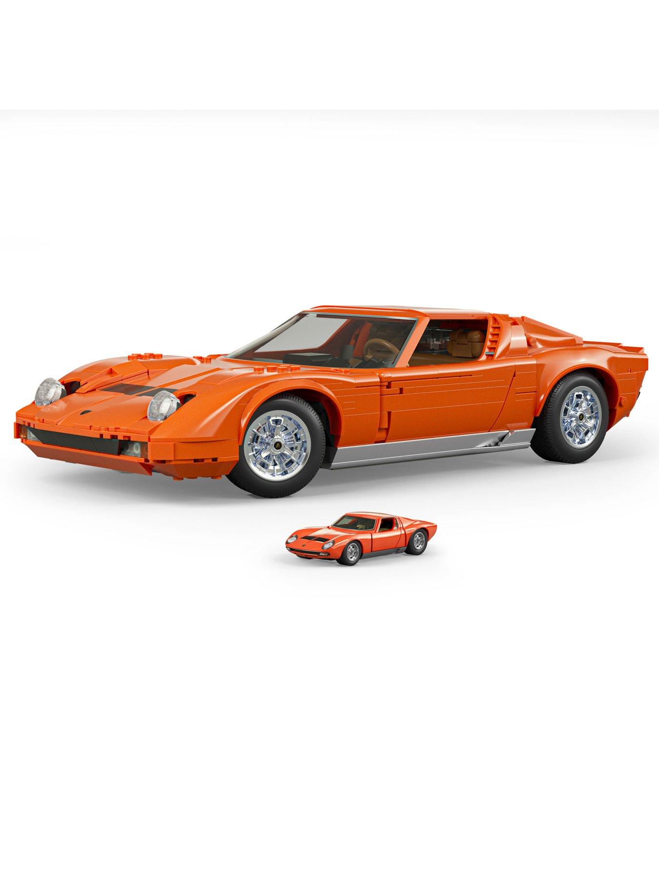 Image 7 of 7 of Hot Wheels <p>'71 Lamborghini Miura P400 SV Premium Building Set</p>