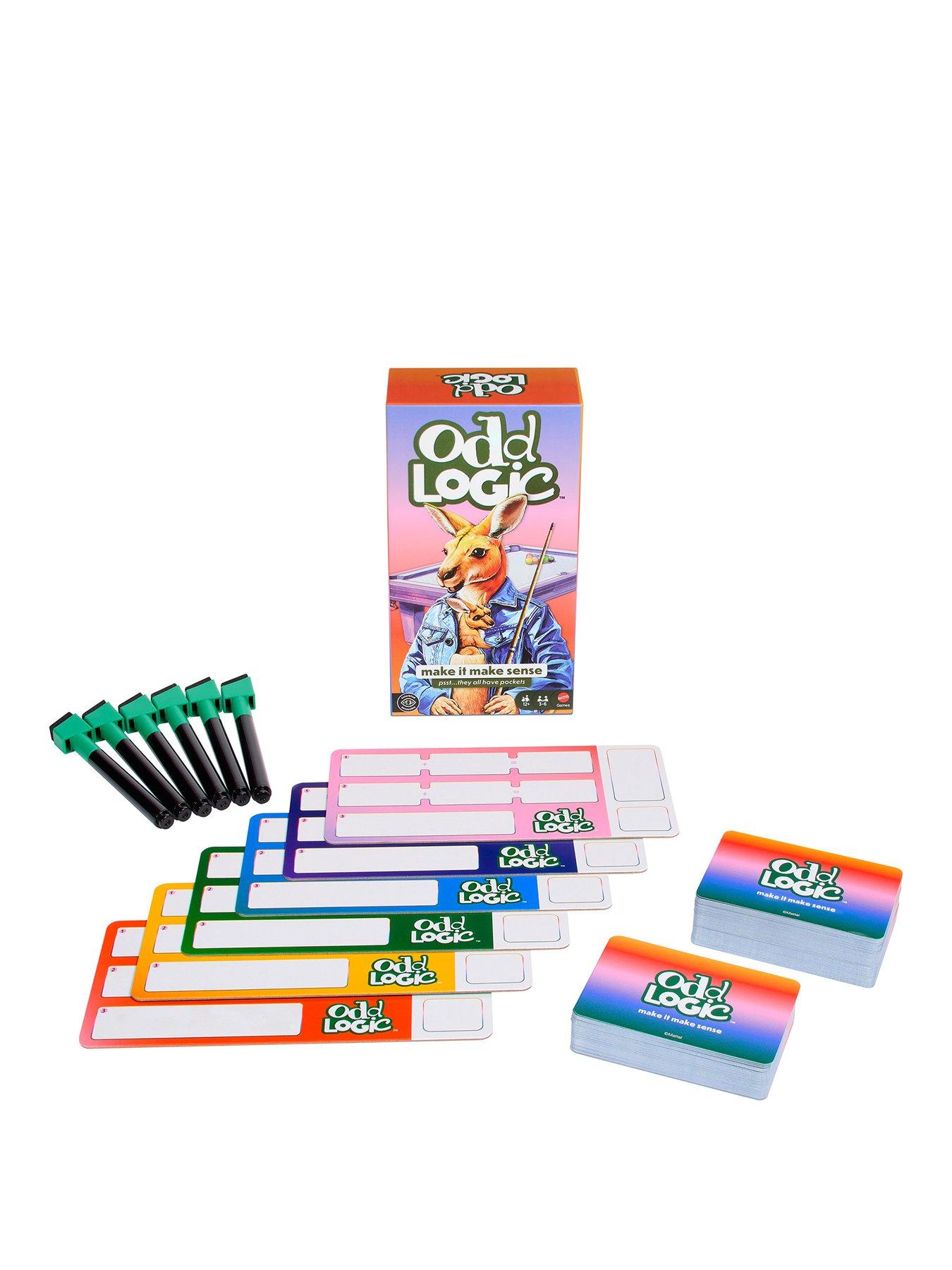 Odd Logic Family Party Game for Tweens, Teens, Adults & Game Night Fun for 3-6 Players Ages 10+