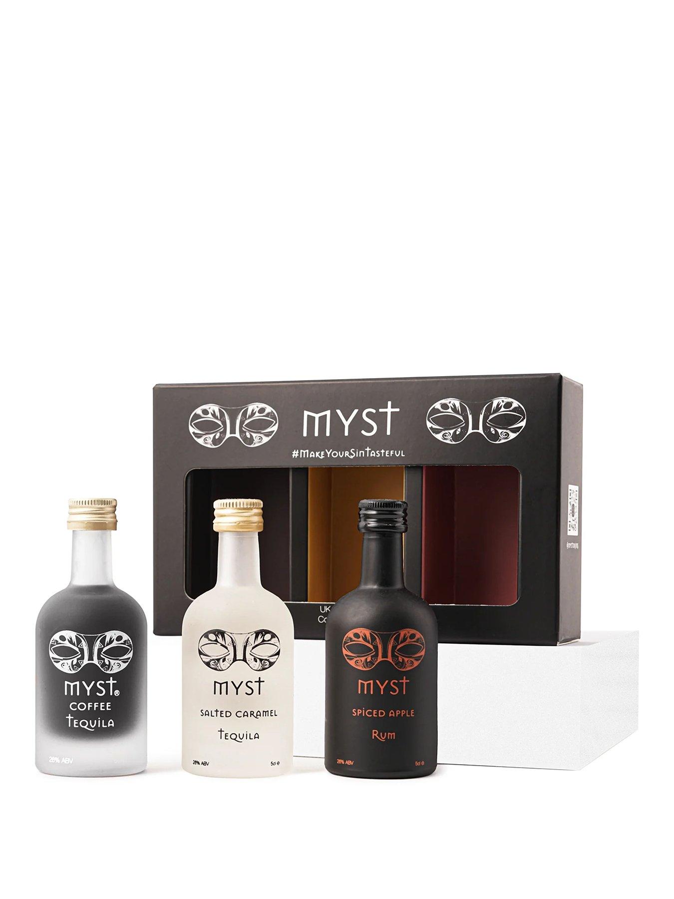 Myst 3x5cl Gift Set (Coffee Tequla; Salted Caramel Tequila; Spiced Apple Rum)