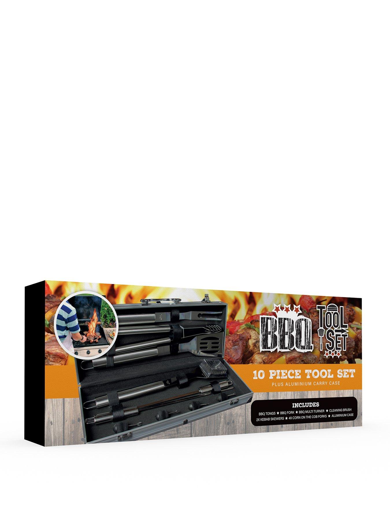 RED5 BBQ tool set in Case