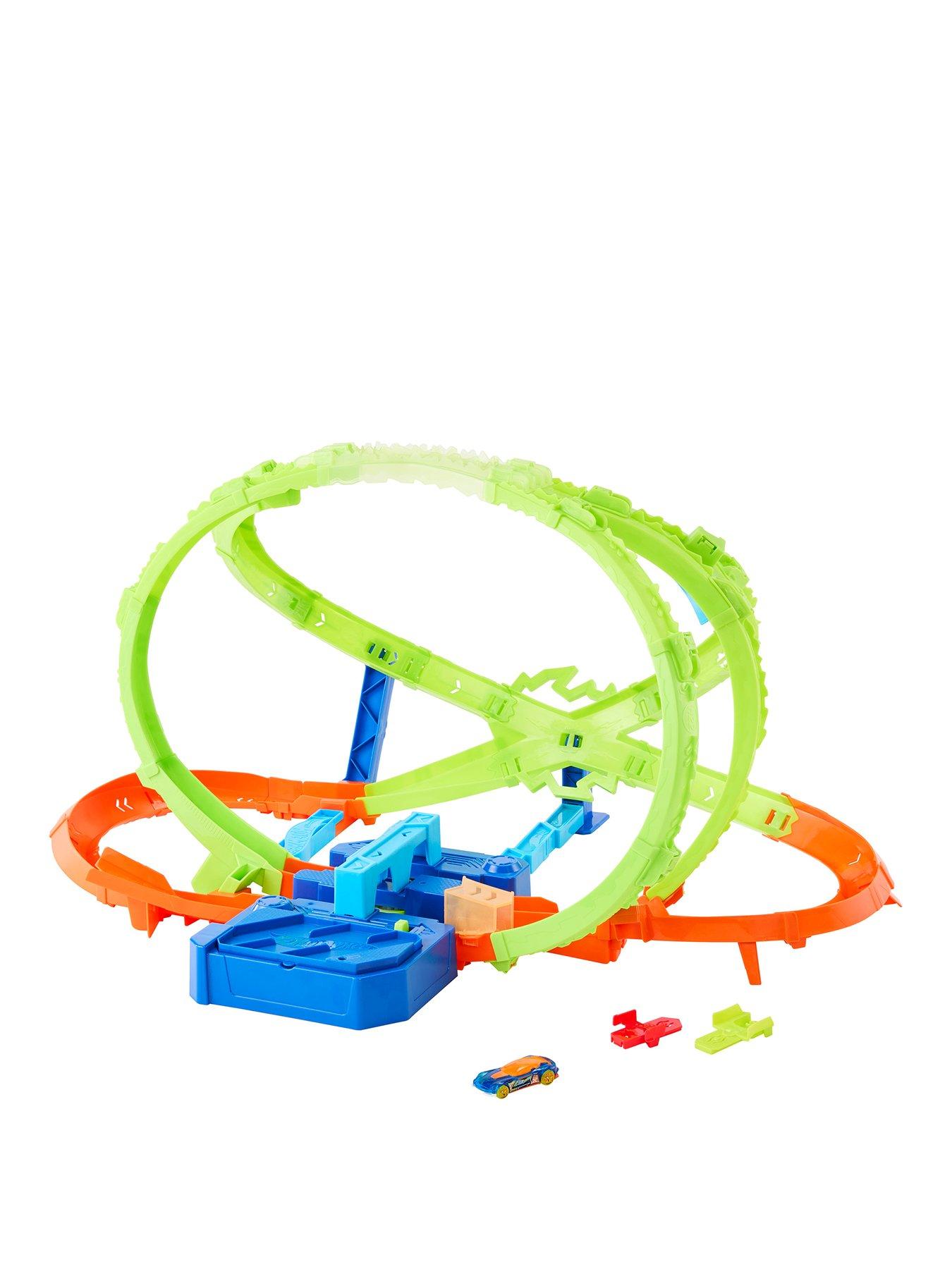 Hot Wheels Stunt Tracks Hypersphere Crash Track Set