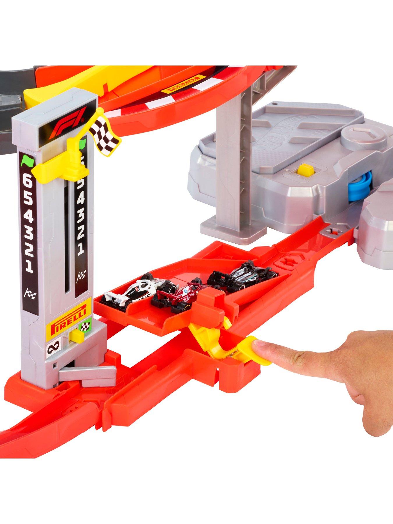 Image 4 of 6 of Hot Wheels Formula 1 Downhill Circuit Race Track Set