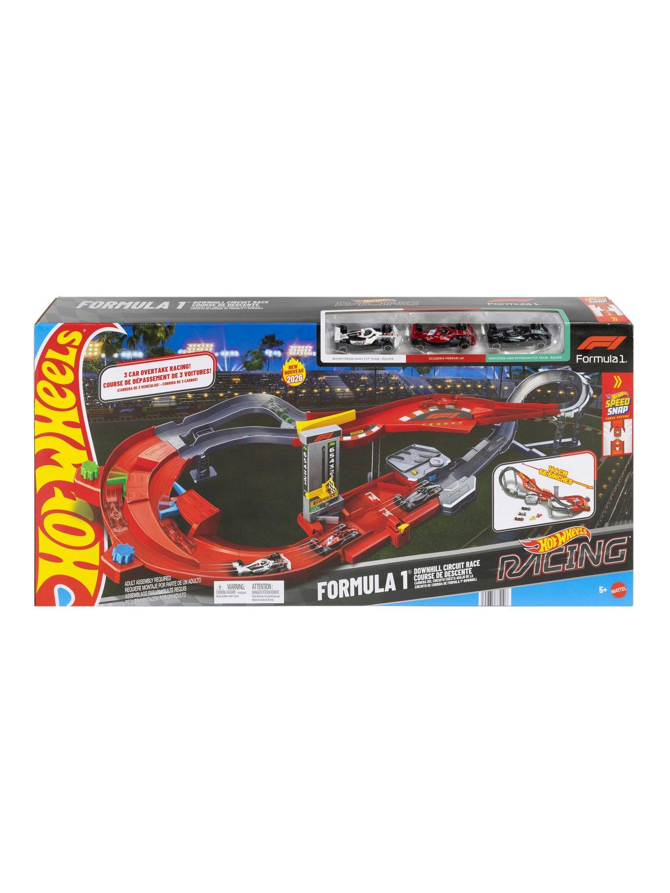 Image 6 of 6 of Hot Wheels Formula 1 Downhill Circuit Race Track Set