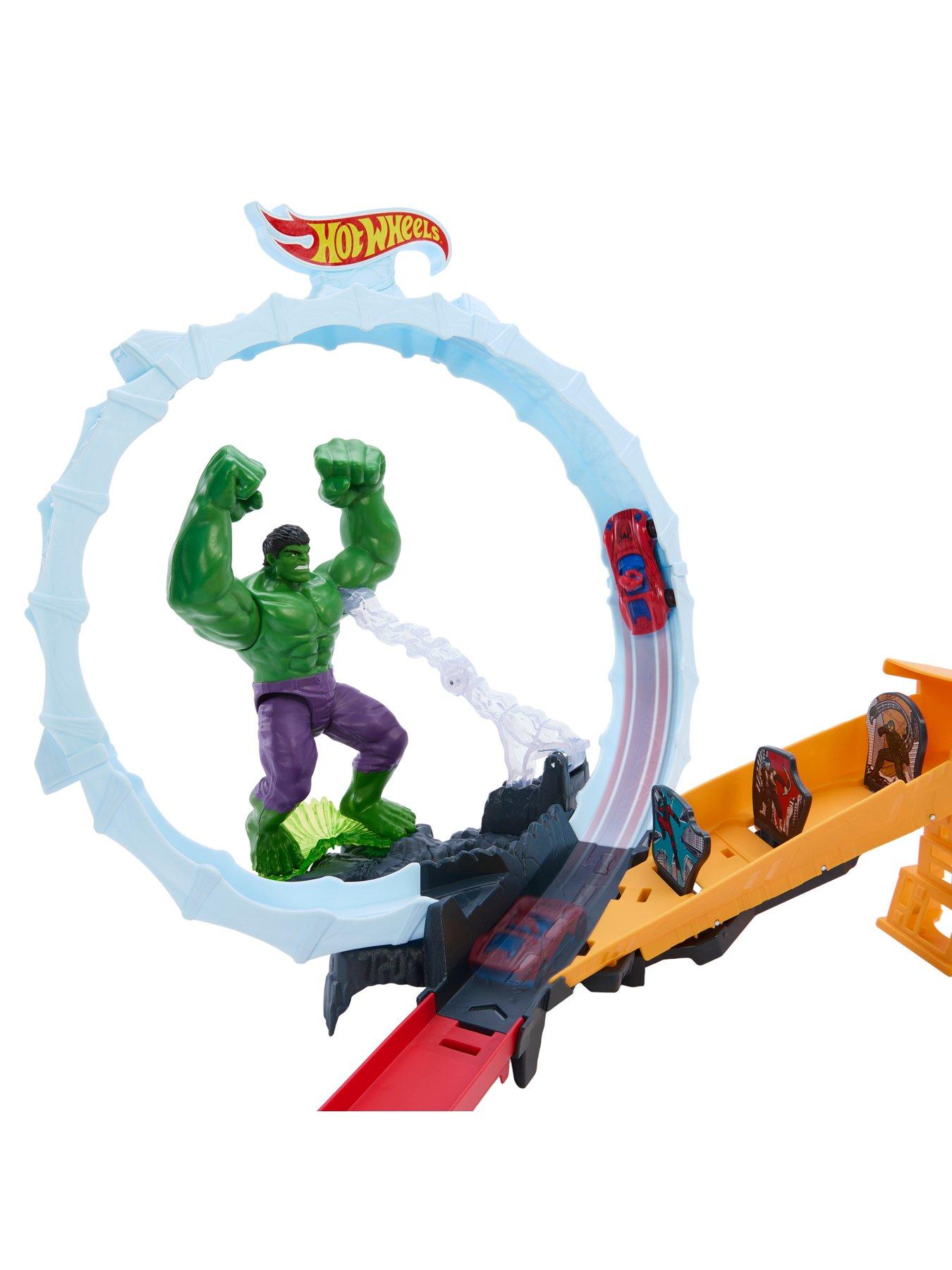 Image 2 of 6 of Hot Wheels Superstar Speeders Blue Oasis Trackset