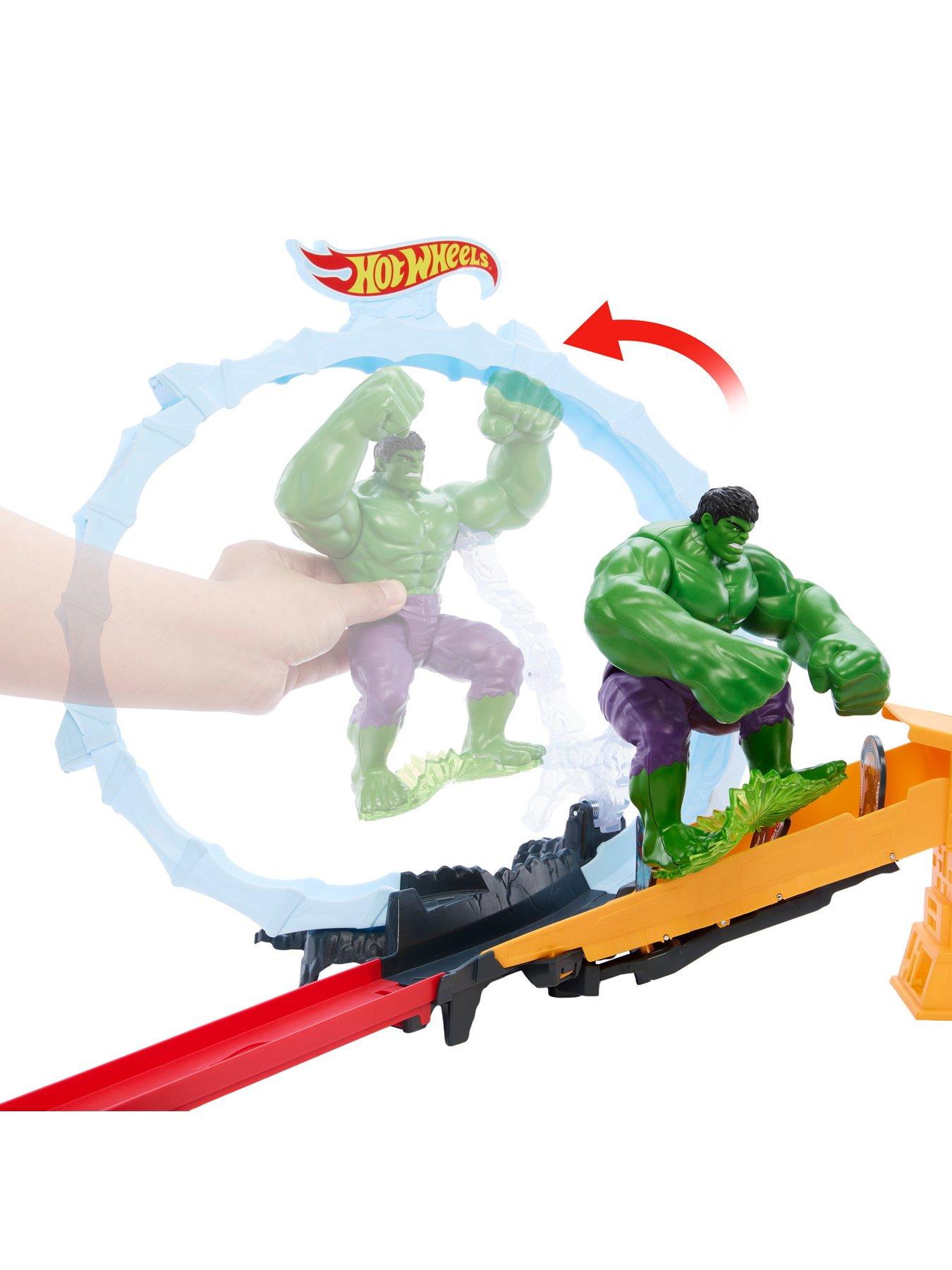 Image 4 of 6 of Hot Wheels Superstar Speeders Blue Oasis Trackset