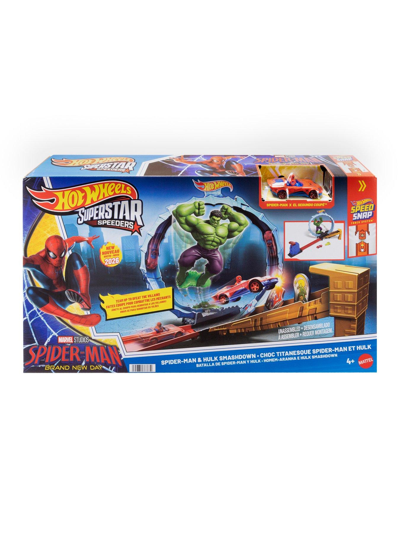 Image 6 of 6 of Hot Wheels Superstar Speeders Blue Oasis Trackset