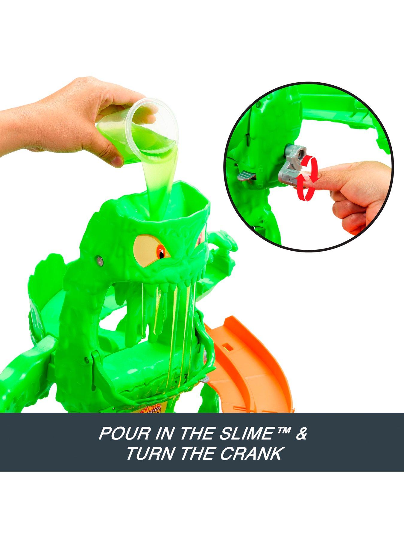Image 3 of 7 of Hot Wheels <p>Mutant Chaos Monster Takedown Playset with Mutant Rhinomite</p>