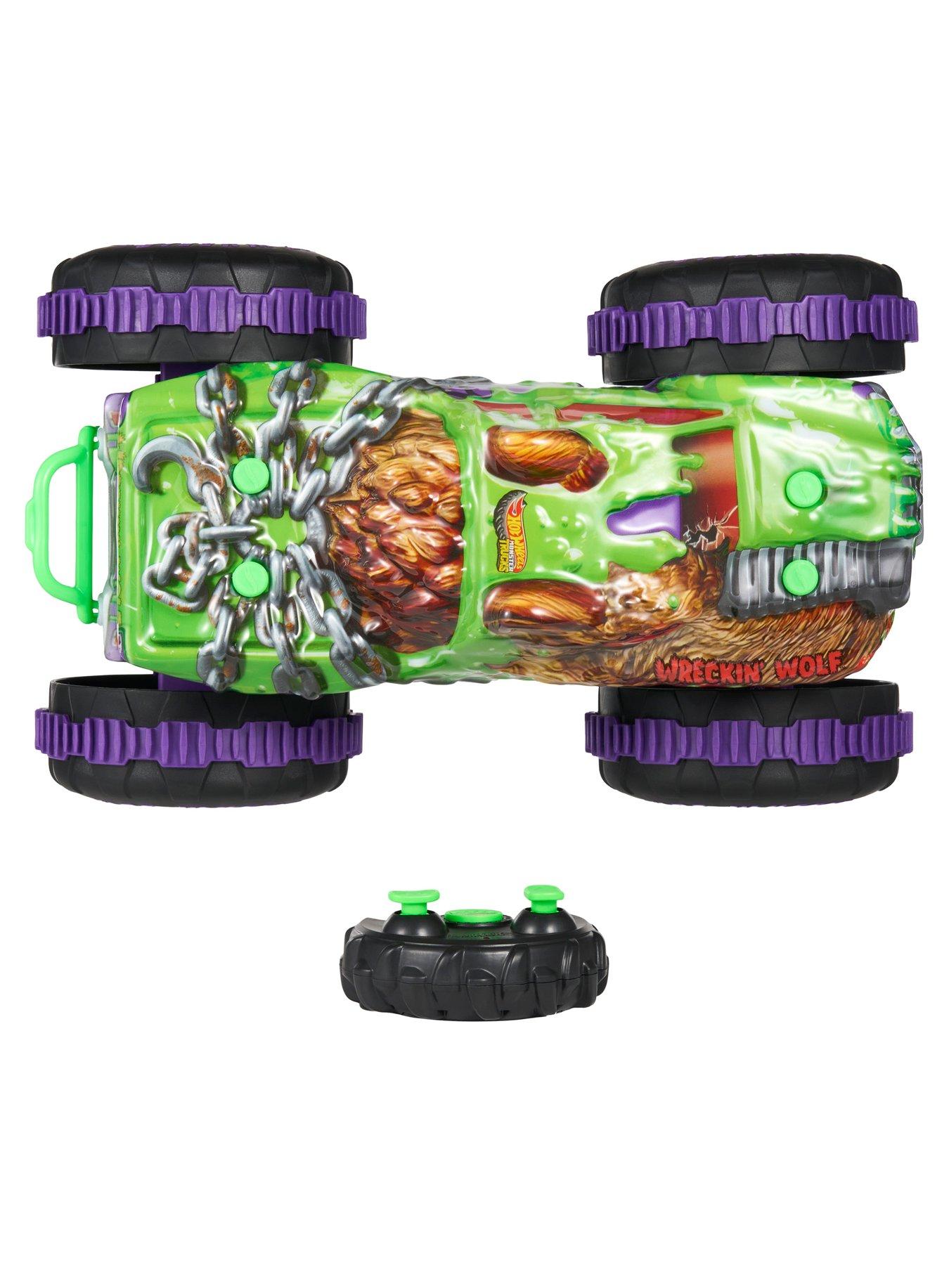 Image 3 of 6 of Hot Wheels <p>Mutant Chaos Wreckin' Wolf Remote&nbsp;Control&nbsp;Vehicle</p>