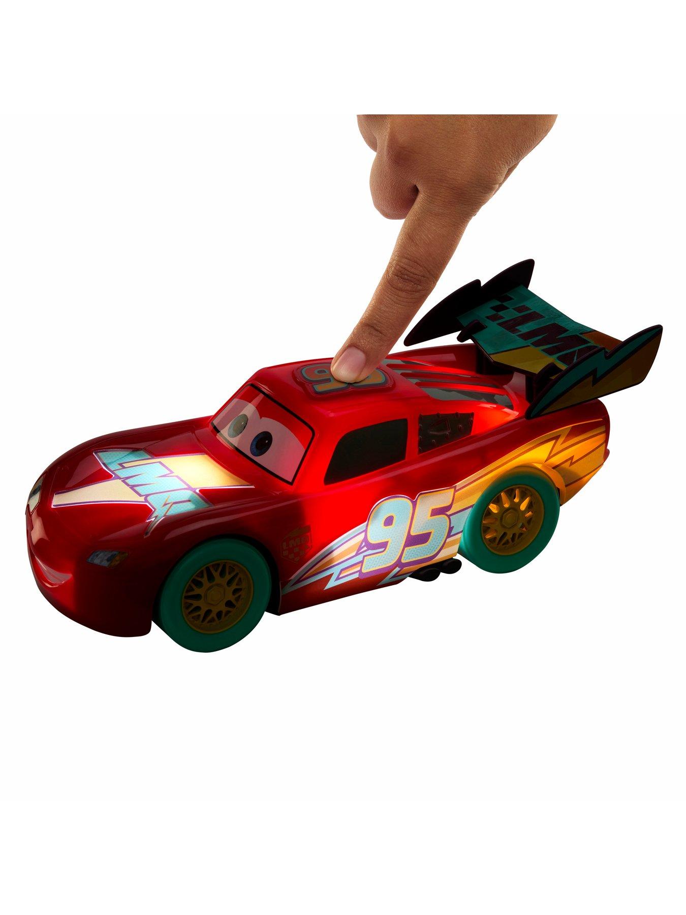 Image 2 of 6 of Disney Cars <p>Race to Celebrate Lights &amp; Sounds Lightning McQueen Vehicle</p>