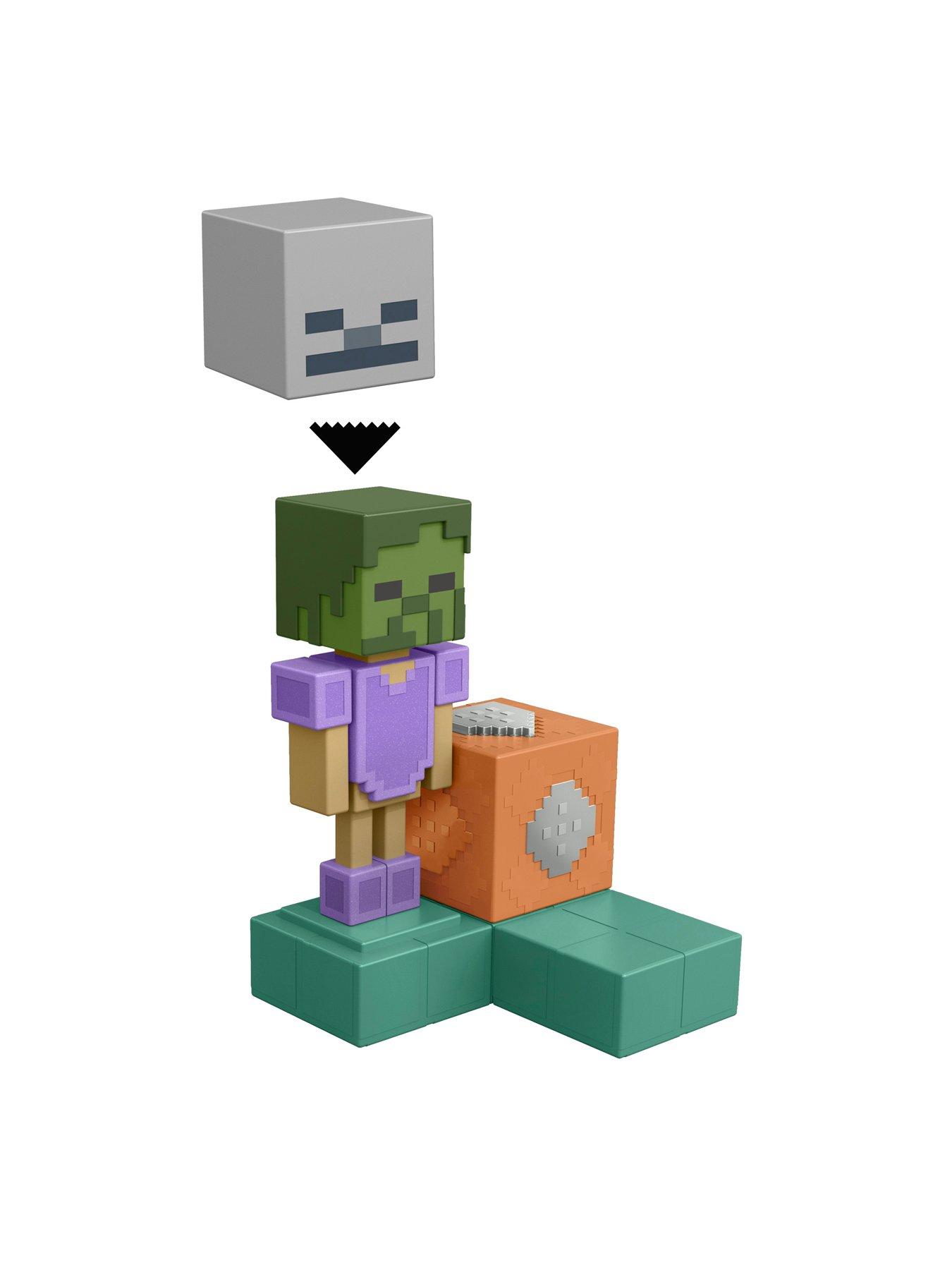 Image 4 of 6 of Minecraft Redstone Charged Animated Armor Stand with Alex Figure Playset