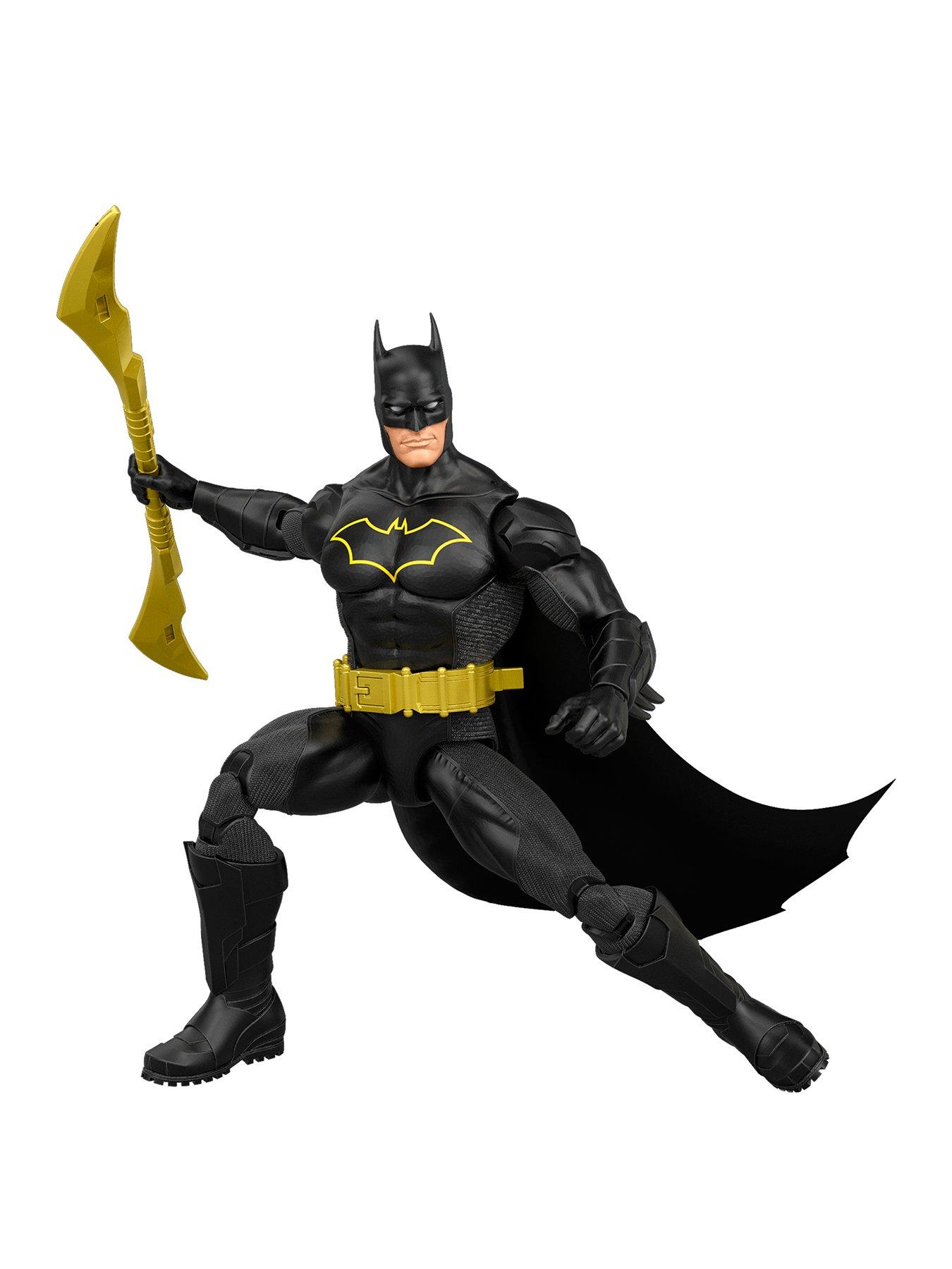 Stealth Suit Batman Action Figure with Cape, Weapons  &  Display Stand 