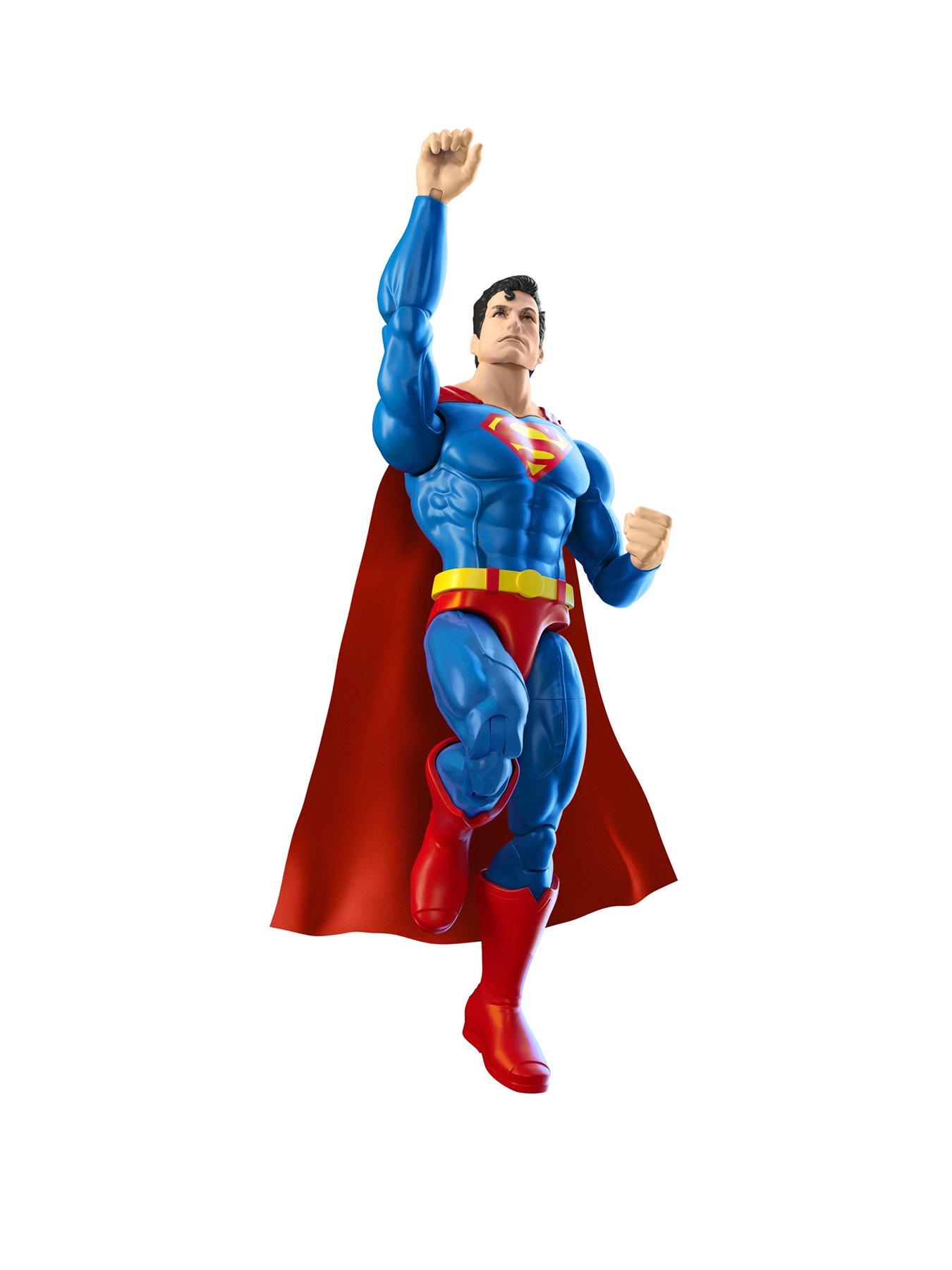 Superman Action Figure with Armour Accessories, Cape  &  Girder Display Pieces