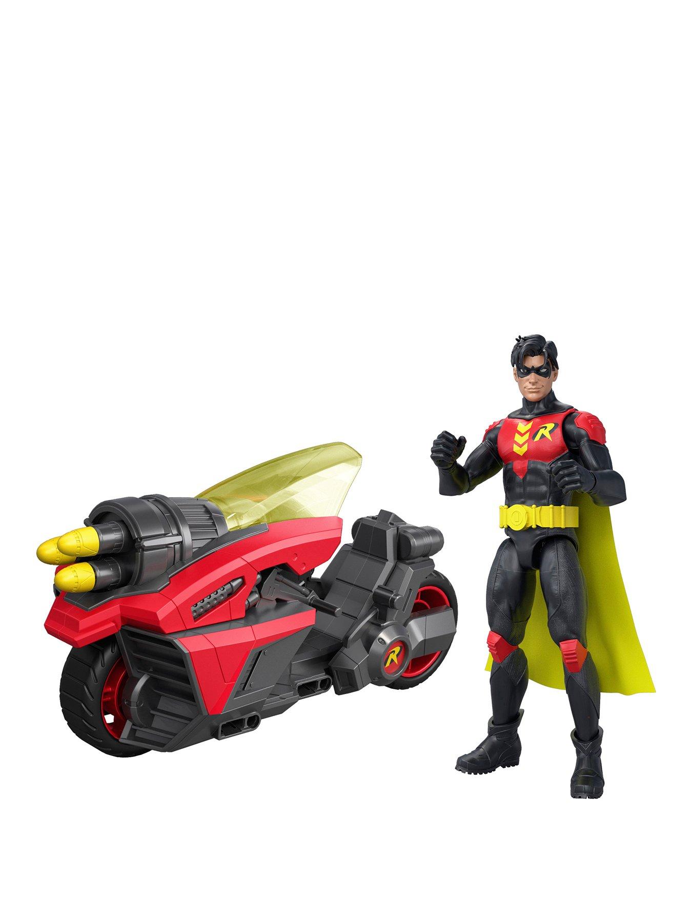 DC Comics Robin  &  Batlink Robin Cycle Vehicle Playset