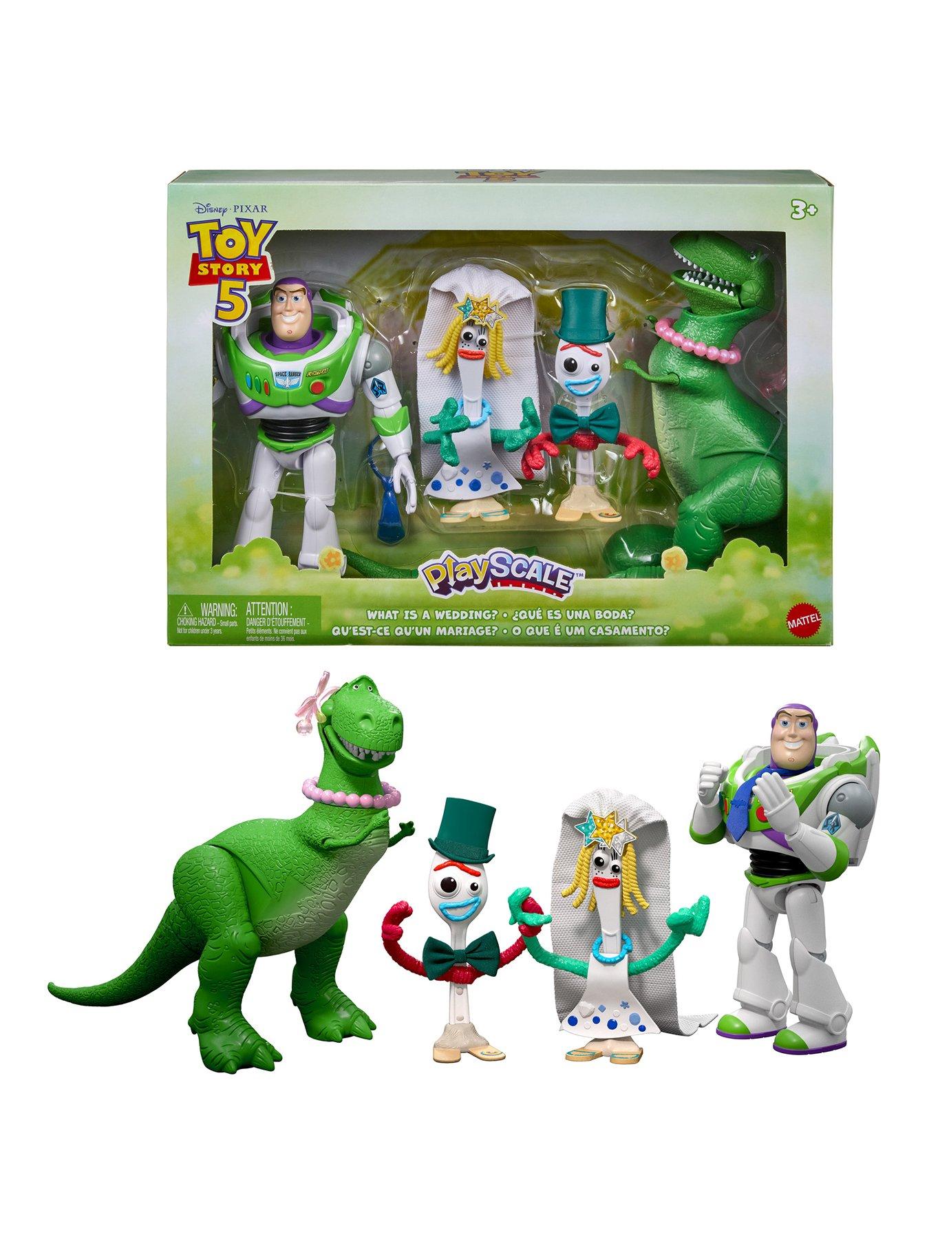 Toy Story What Is a Wedding? Figure Set With 4 Characters