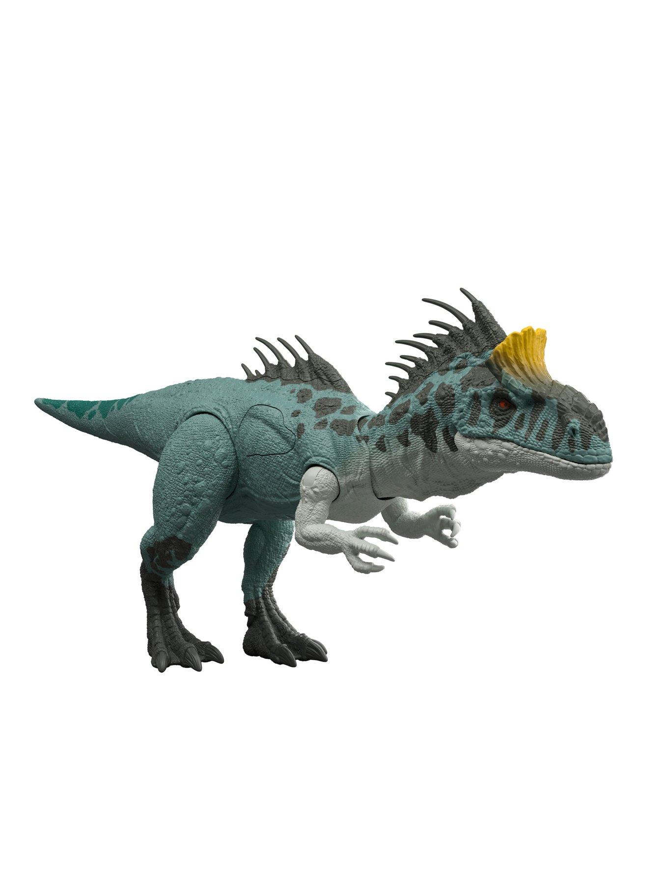 Image 4 of 6 of JURASSIC WORLD <p>Wild Roar Cryolophosaurus Action Figure</p>
