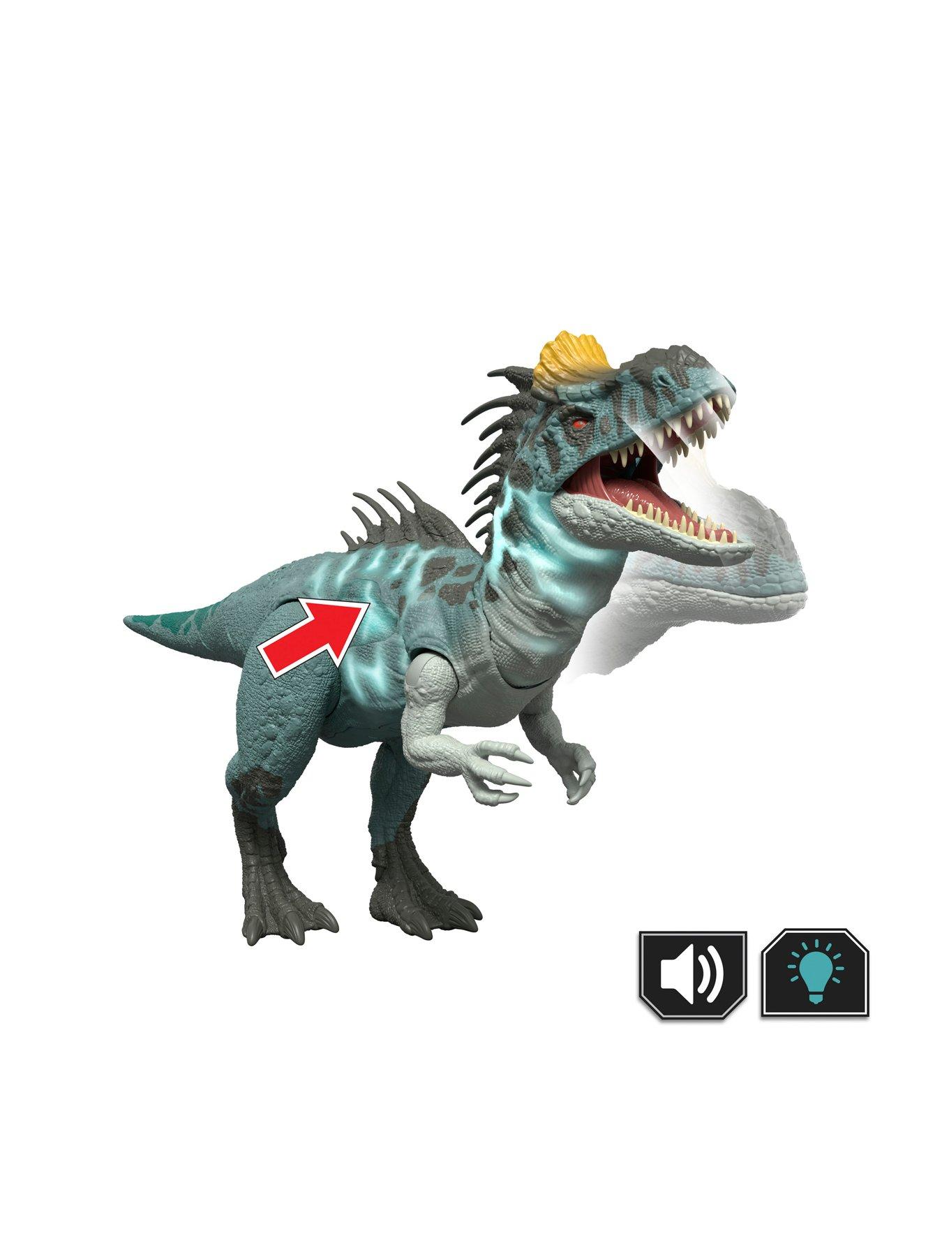 Image 6 of 6 of JURASSIC WORLD <p>Wild Roar Cryolophosaurus Action Figure</p>