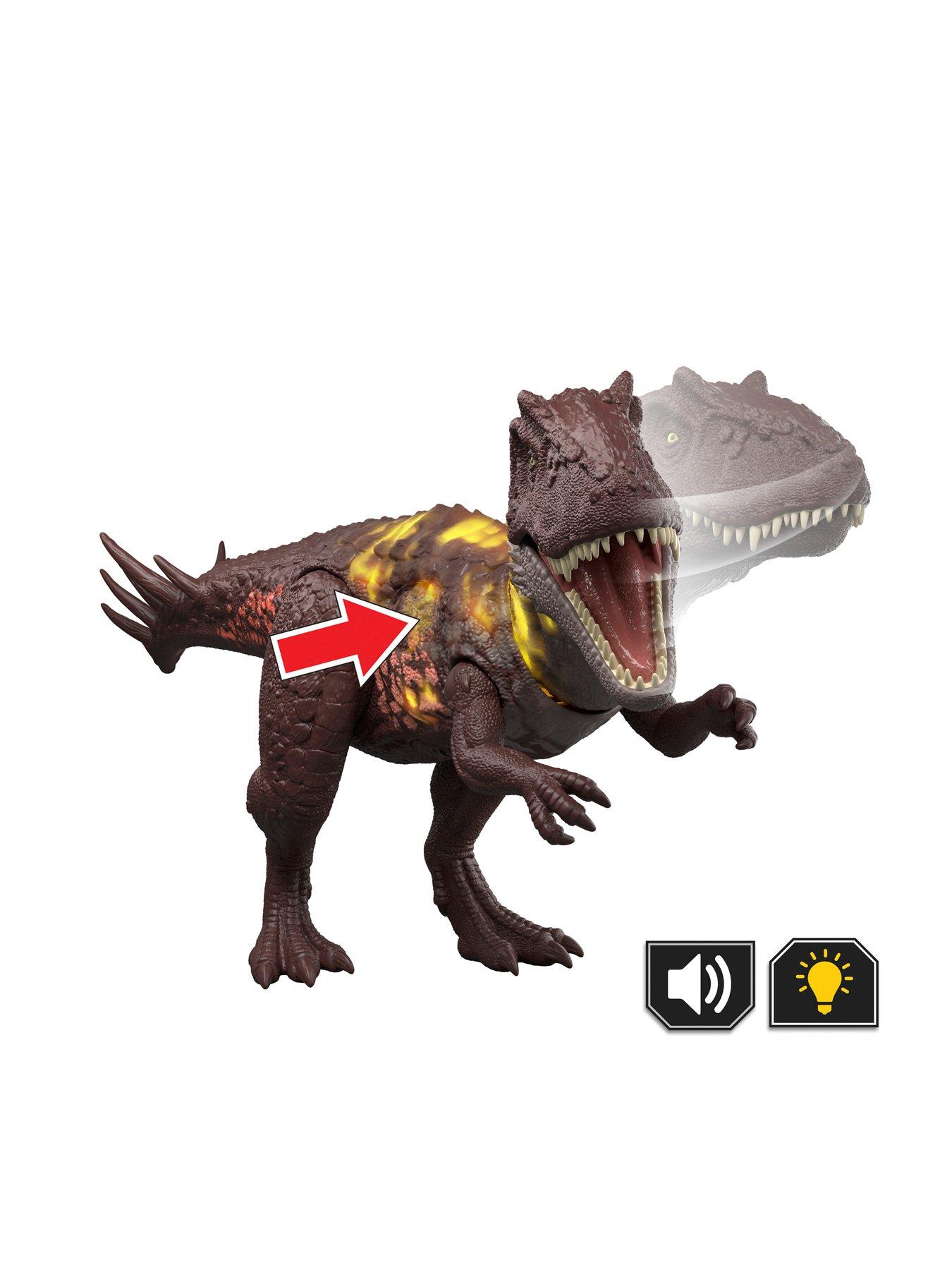 Image 6 of 7 of JURASSIC WORLD <p>Wild Roar Metriacanthosaurus Action Figure</p>