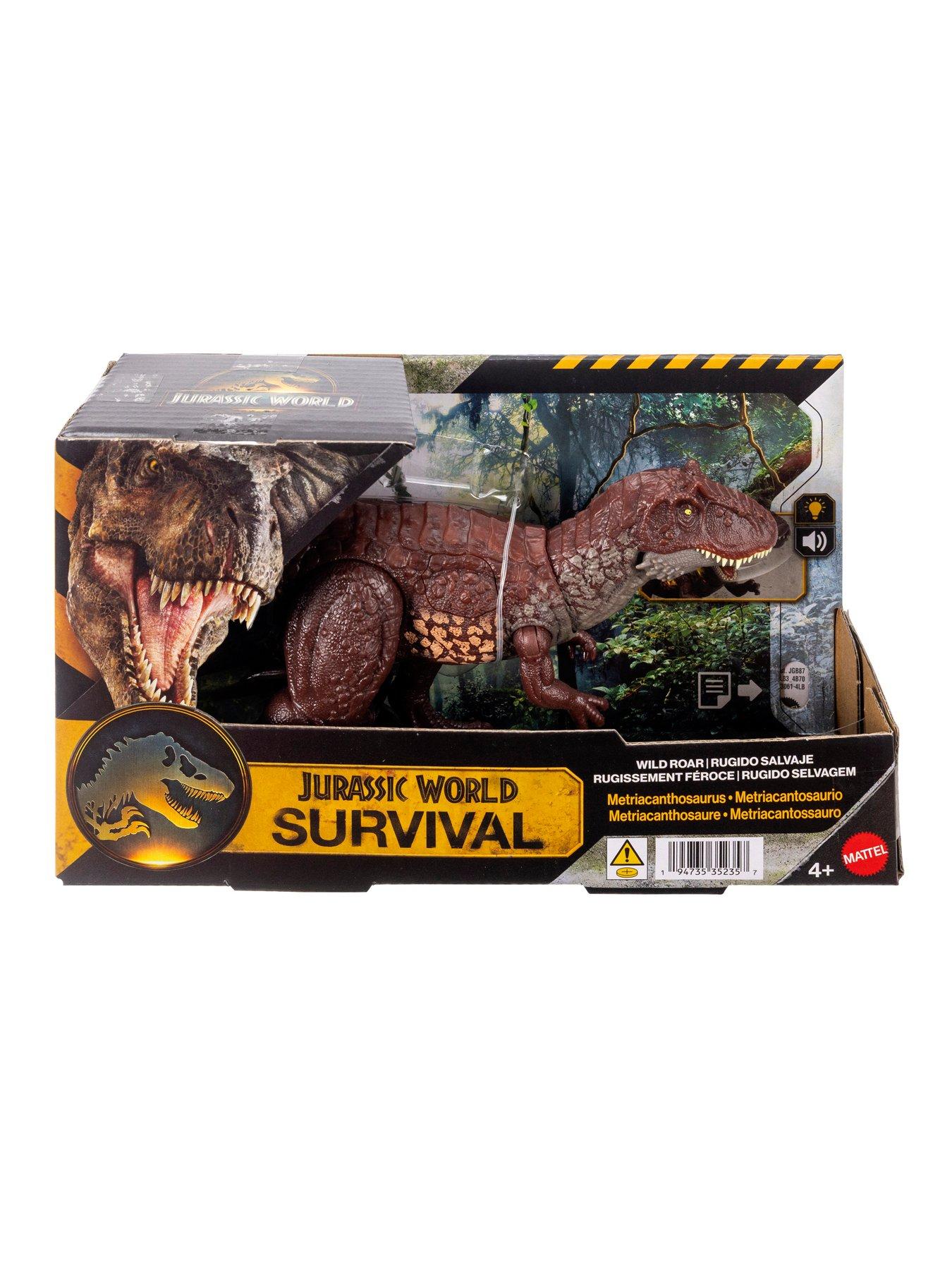 Image 7 of 7 of JURASSIC WORLD <p>Wild Roar Metriacanthosaurus Action Figure</p>