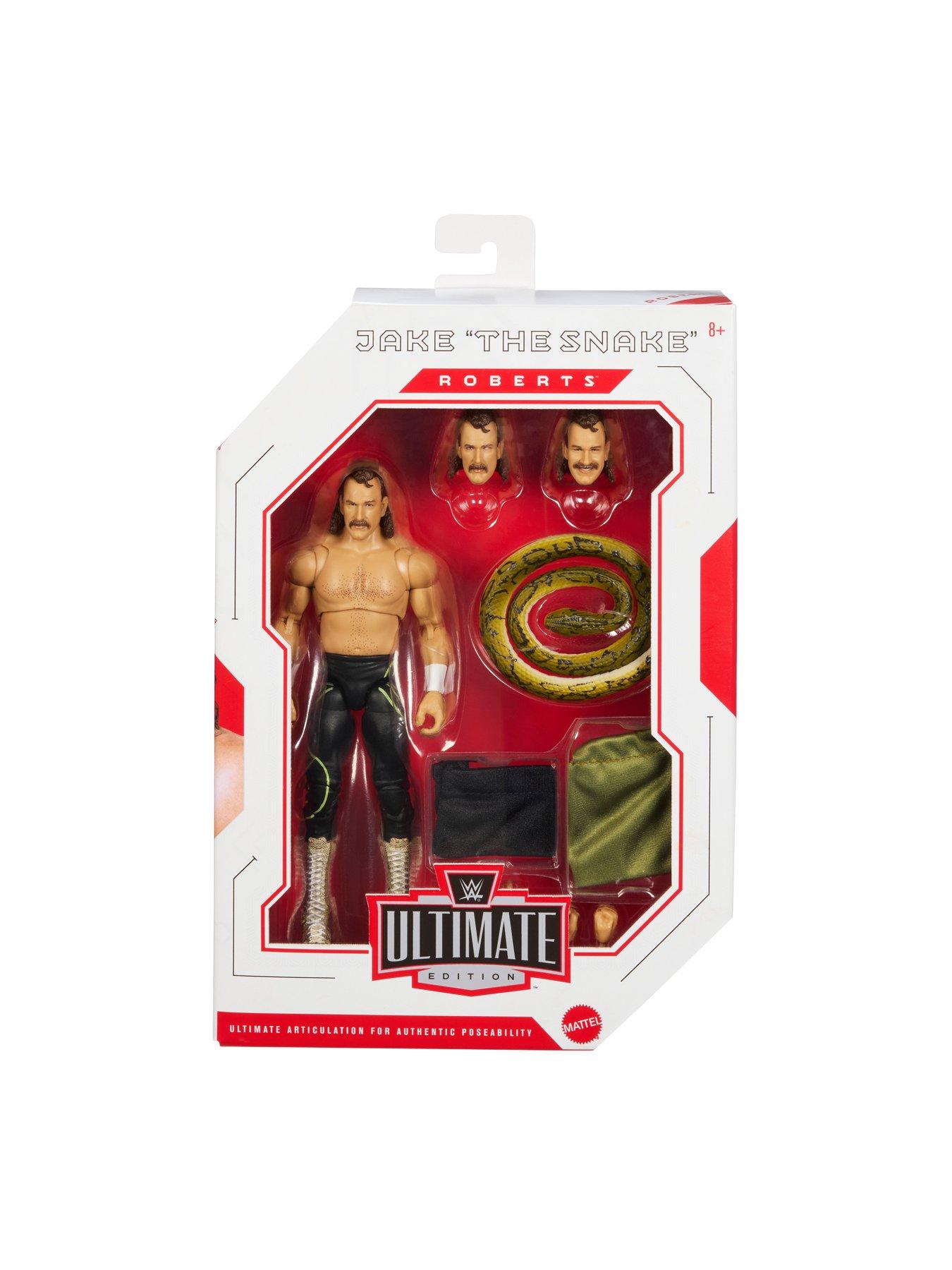 Image 6 of 7 of WWE <p>Ultimate Edition Jake "The Snake" Roberts Action Figure</p>