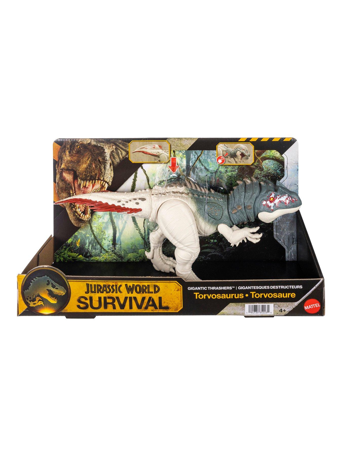 Image 7 of 7 of JURASSIC WORLD <p>Gigantic Thrashers Torvosaurus Action Figure</p>