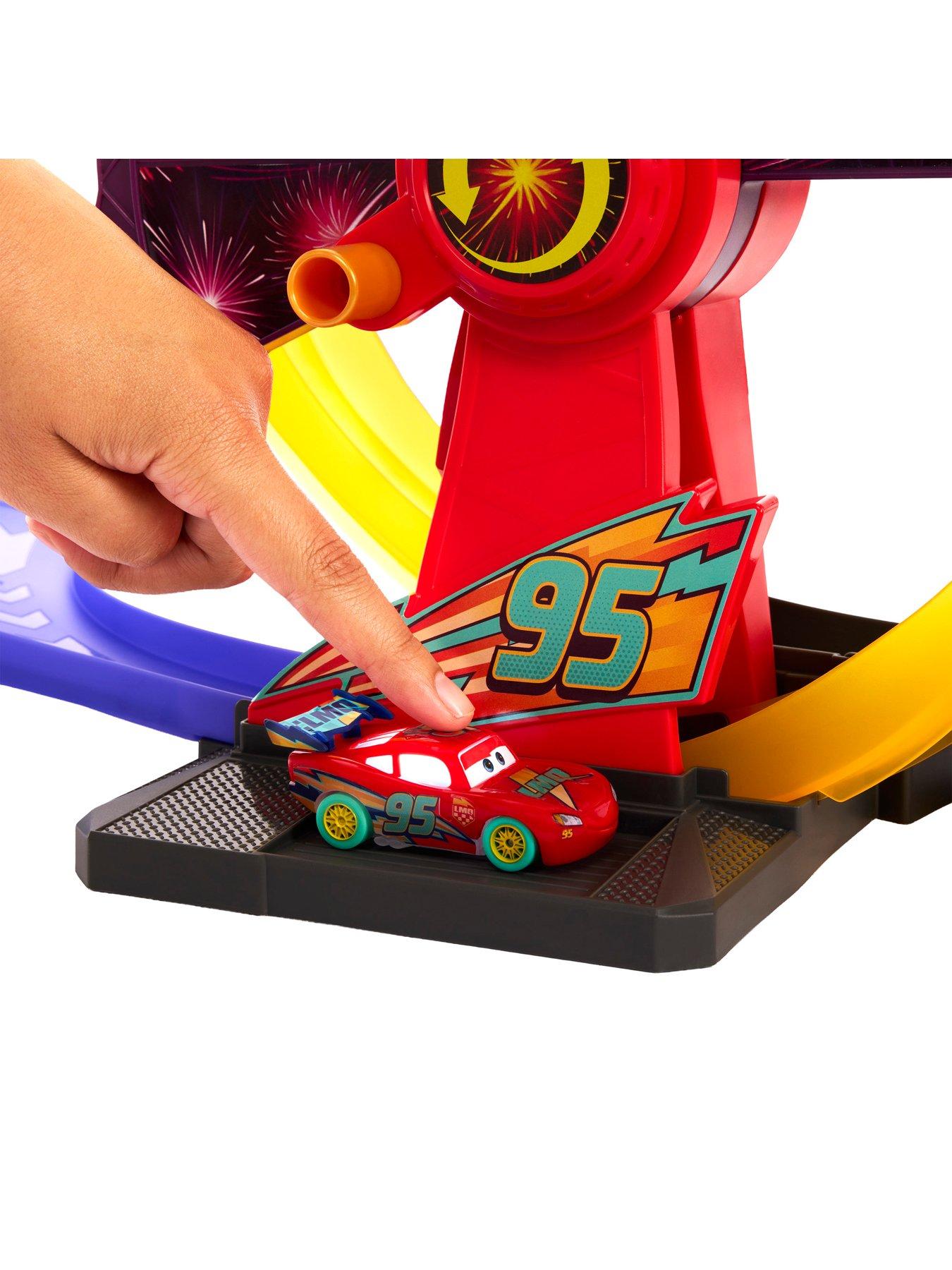 Disney Cars Race To Celebrate Lightning McQueen Celebration Raceway ...