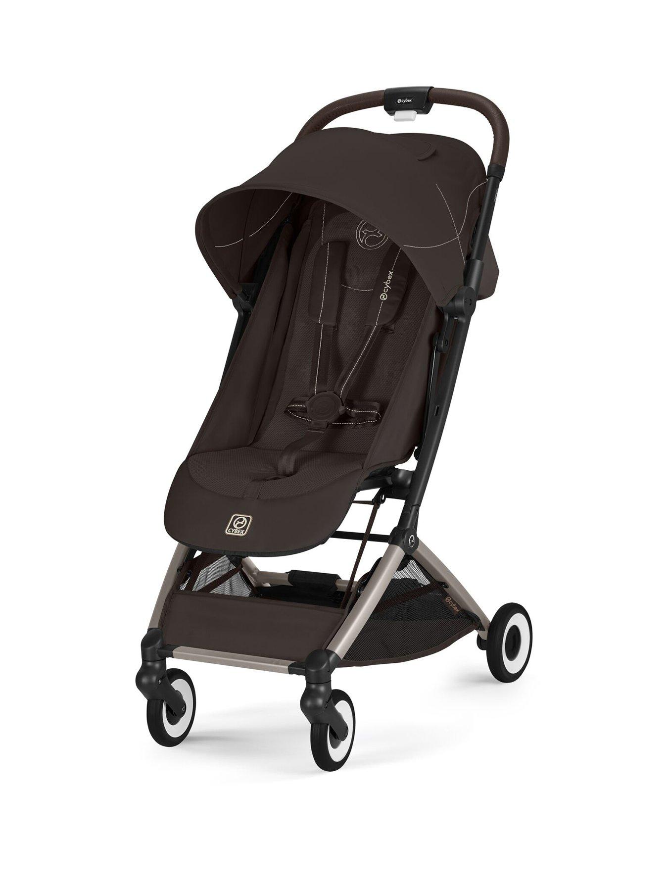 Image 1 of 8 of Cybex ORFEO TPE Compact Pushchair - Chocolate Brown