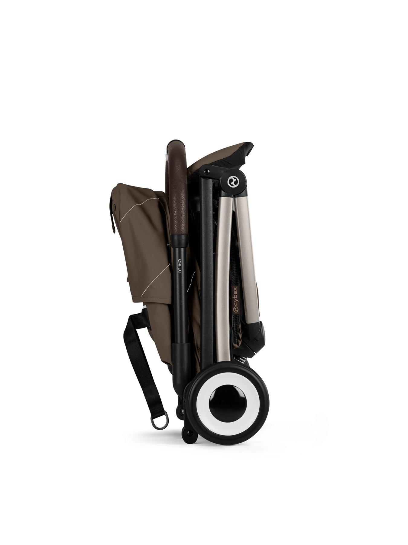 Image 5 of 8 of Cybex ORFEO TPE Compact Pushchair - Chocolate Brown