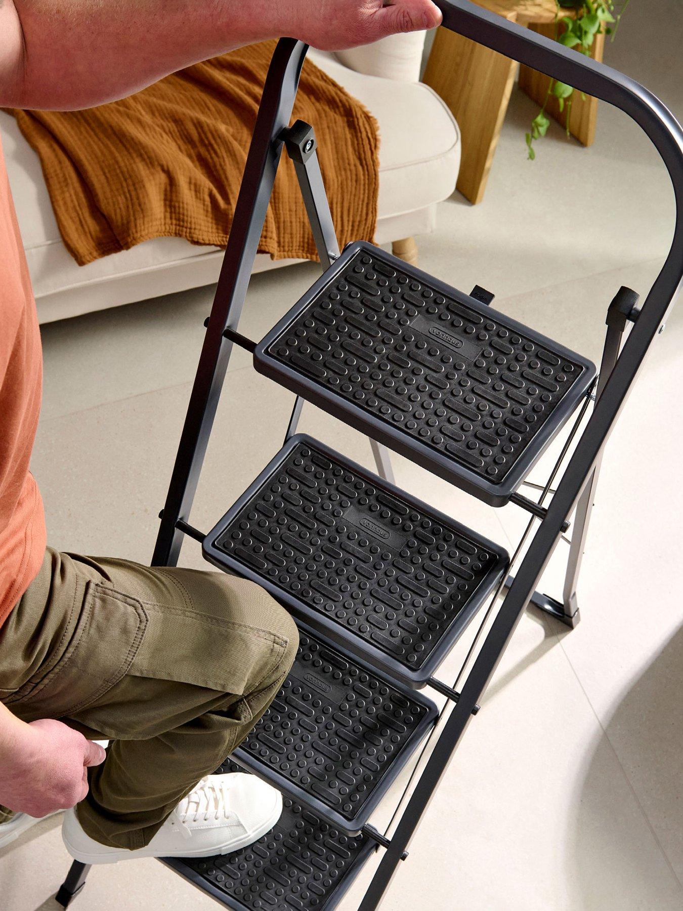 Vonhaus 4 Step Steel Ladder