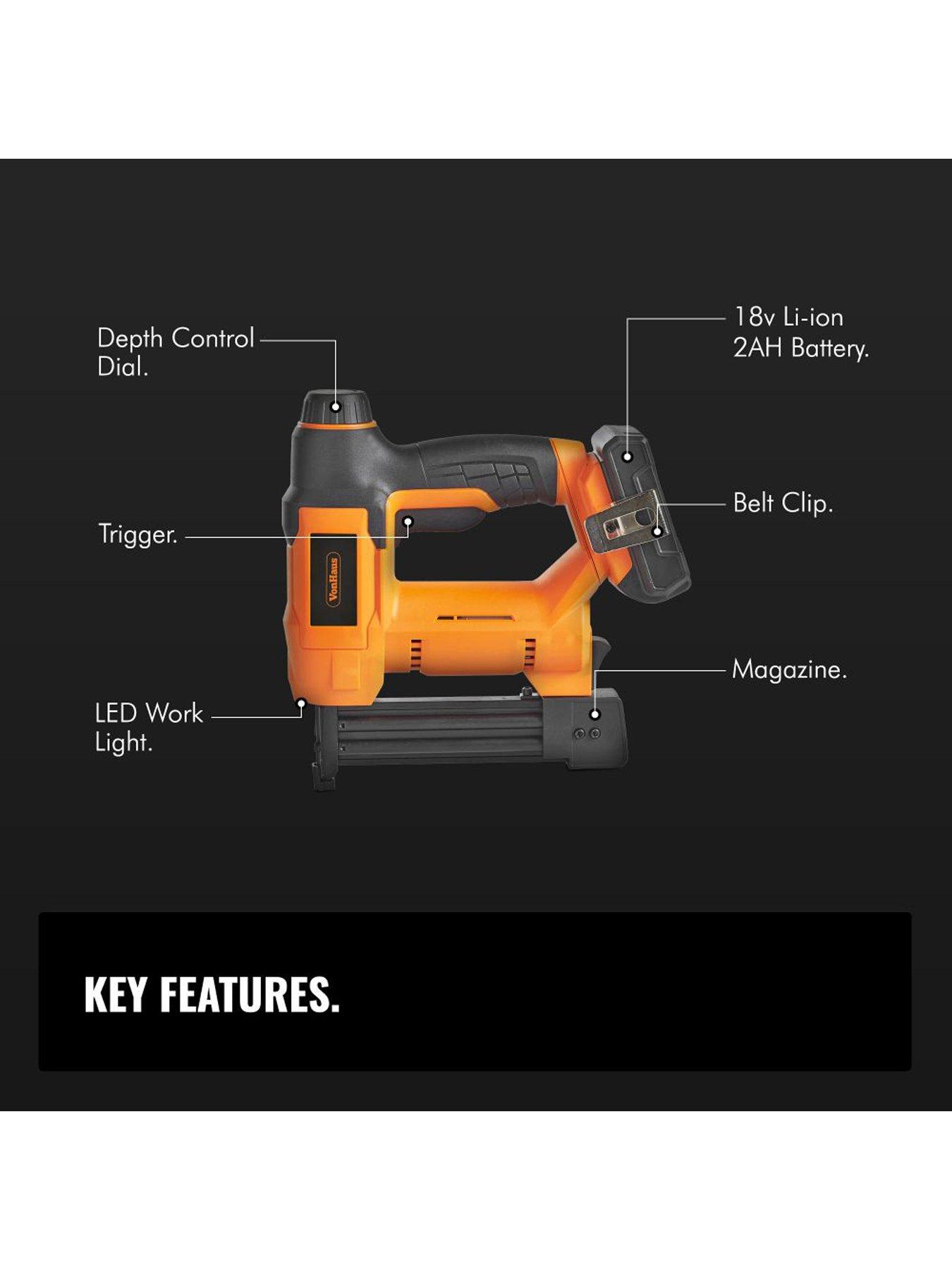 Image 6 of 7 of Vonhaus Nail Gun & Electric Tacker