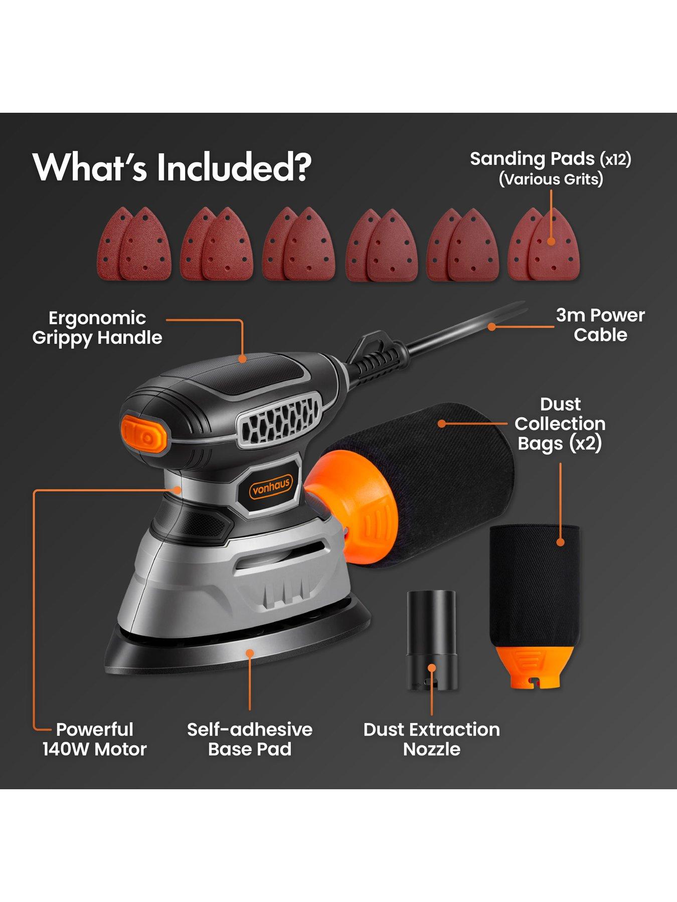 Image 3 of 7 of Vonhaus Palm Detail Sander - 130W