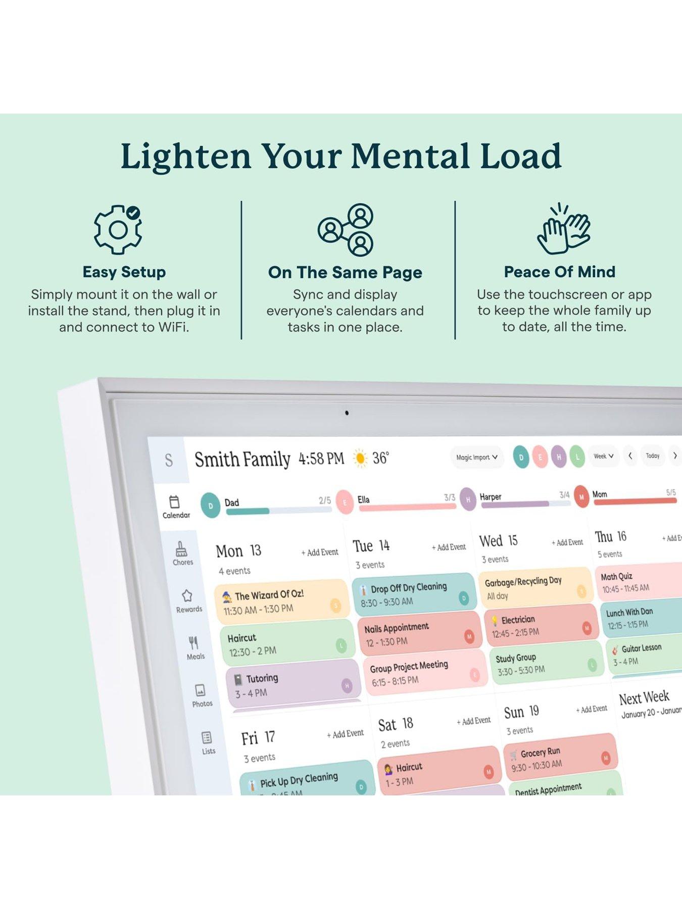 Image 7 of 7 of Skylight 15 inch Smart Digital Calendar