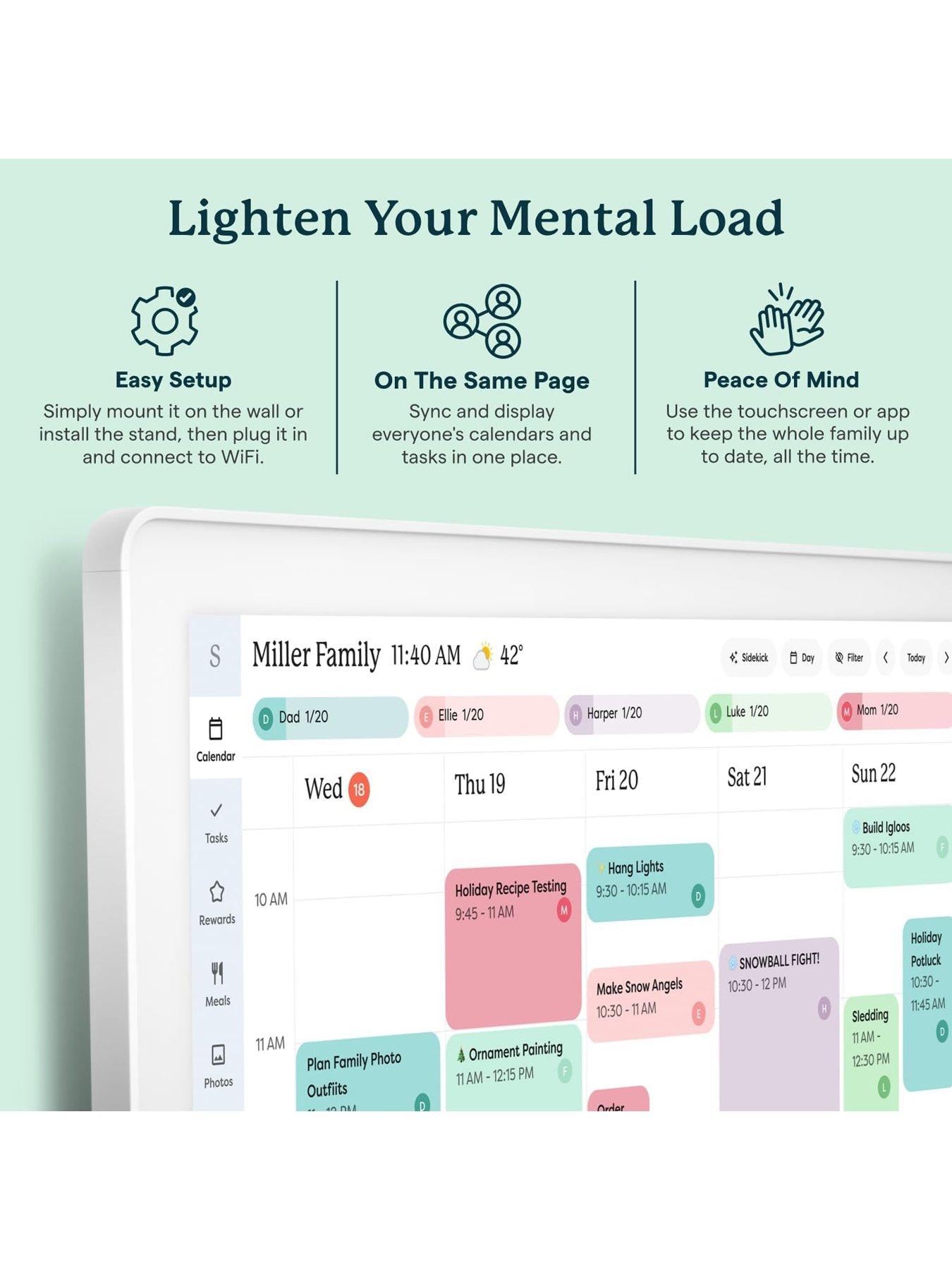 Image 6 of 7 of Skylight Max 27 inch Smart Digital Calendar