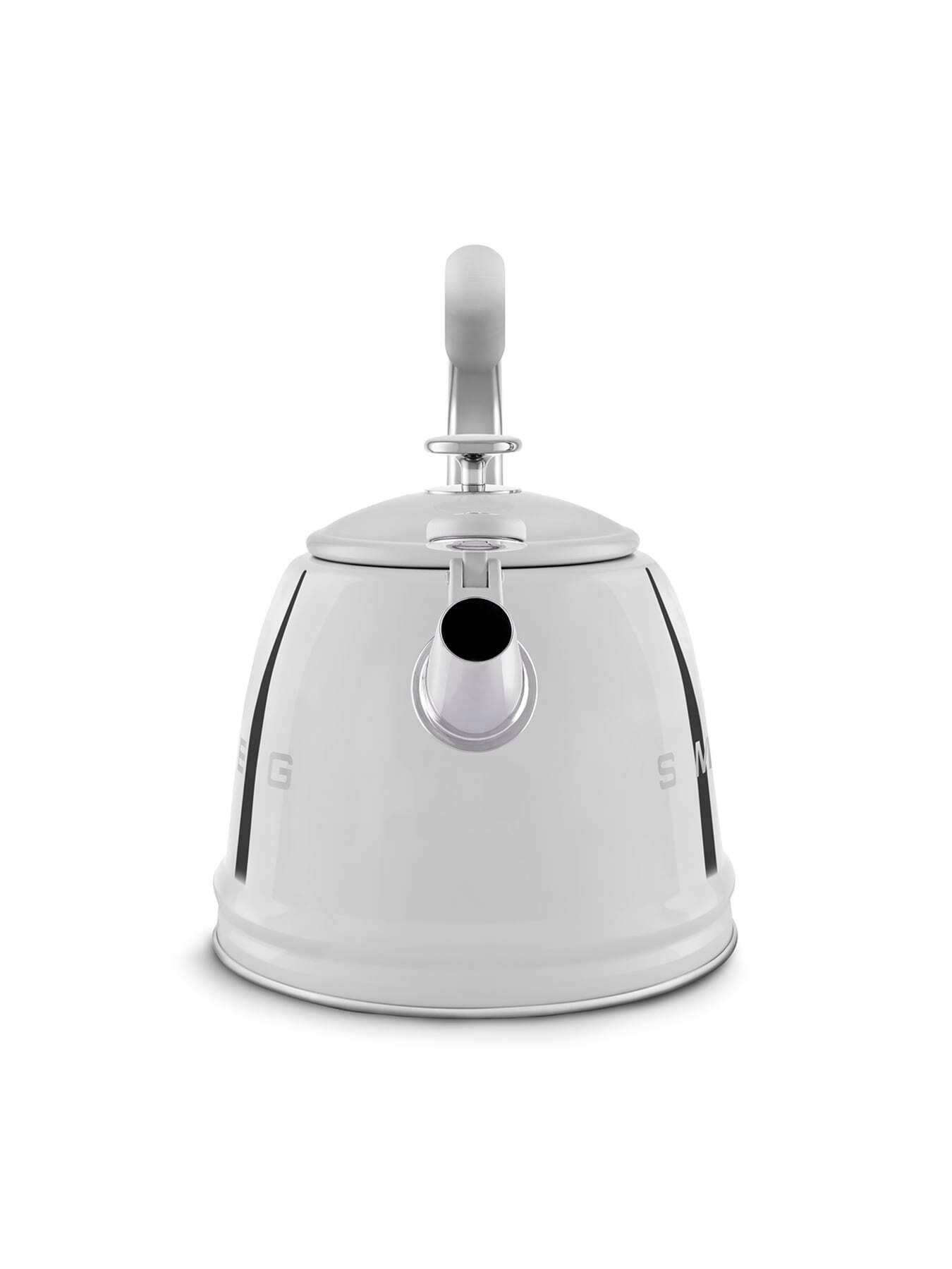 Image 3 of 7 of Smeg 2.3L Whistling Kettle, Cool Touch Handle, Stainless Steel