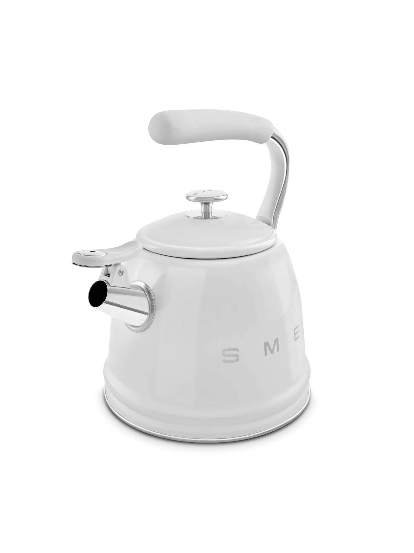 Image 7 of 7 of Smeg 2.3L Whistling Kettle, Cool Touch Handle, Stainless Steel