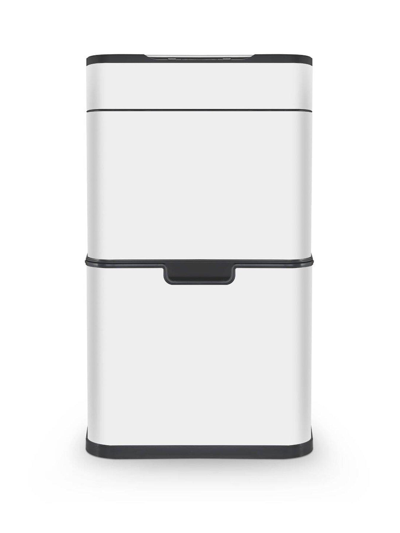 Image 2 of 8 of Tower 50L Ozone Sensor Bin, Carbon Filter, White