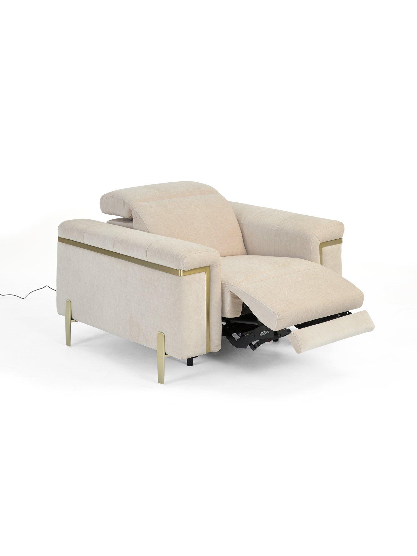 Image 4 of 7 of The Very Collection Allure 3 Seater Power Recliner Sofa + Chair Set (Buy &amp; SAVE!) - FSC&reg; Certified