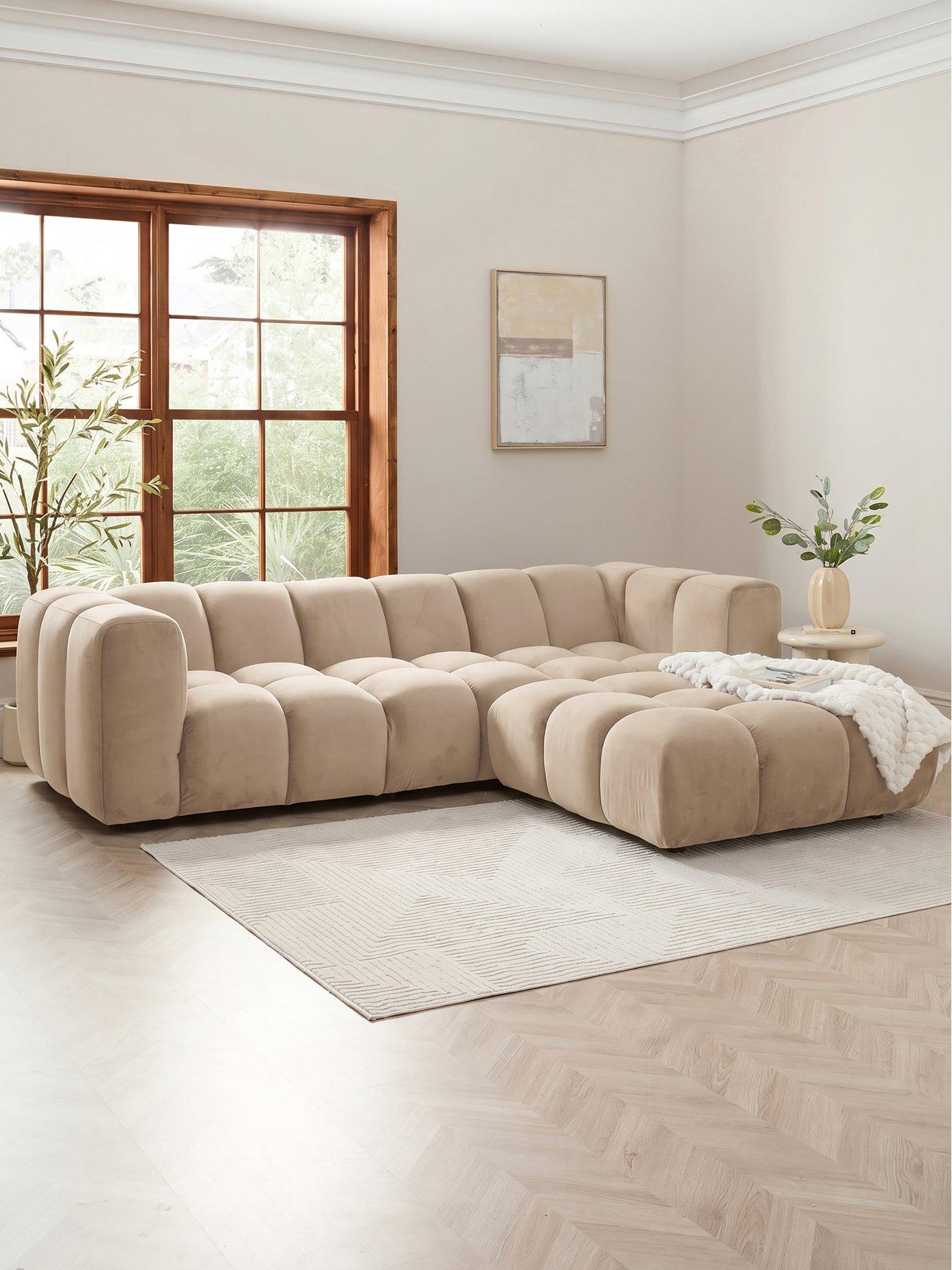 Michelle Keegan Home Odyssey Lrg Mod Sofa + FS