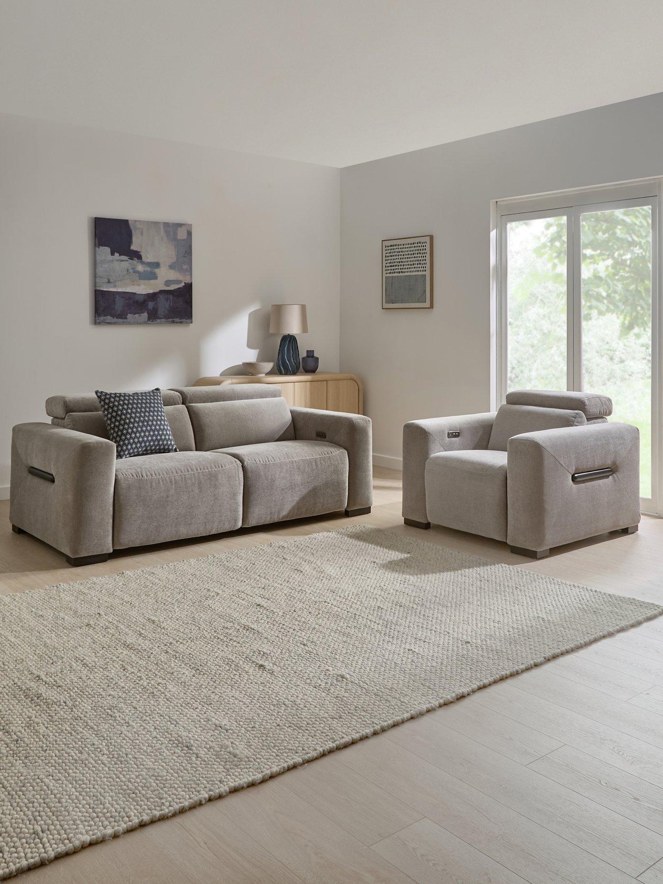 Image 1 of 7 of The Very Collection Boe 3 + Chair Power Recliner - FSC&reg; Certified