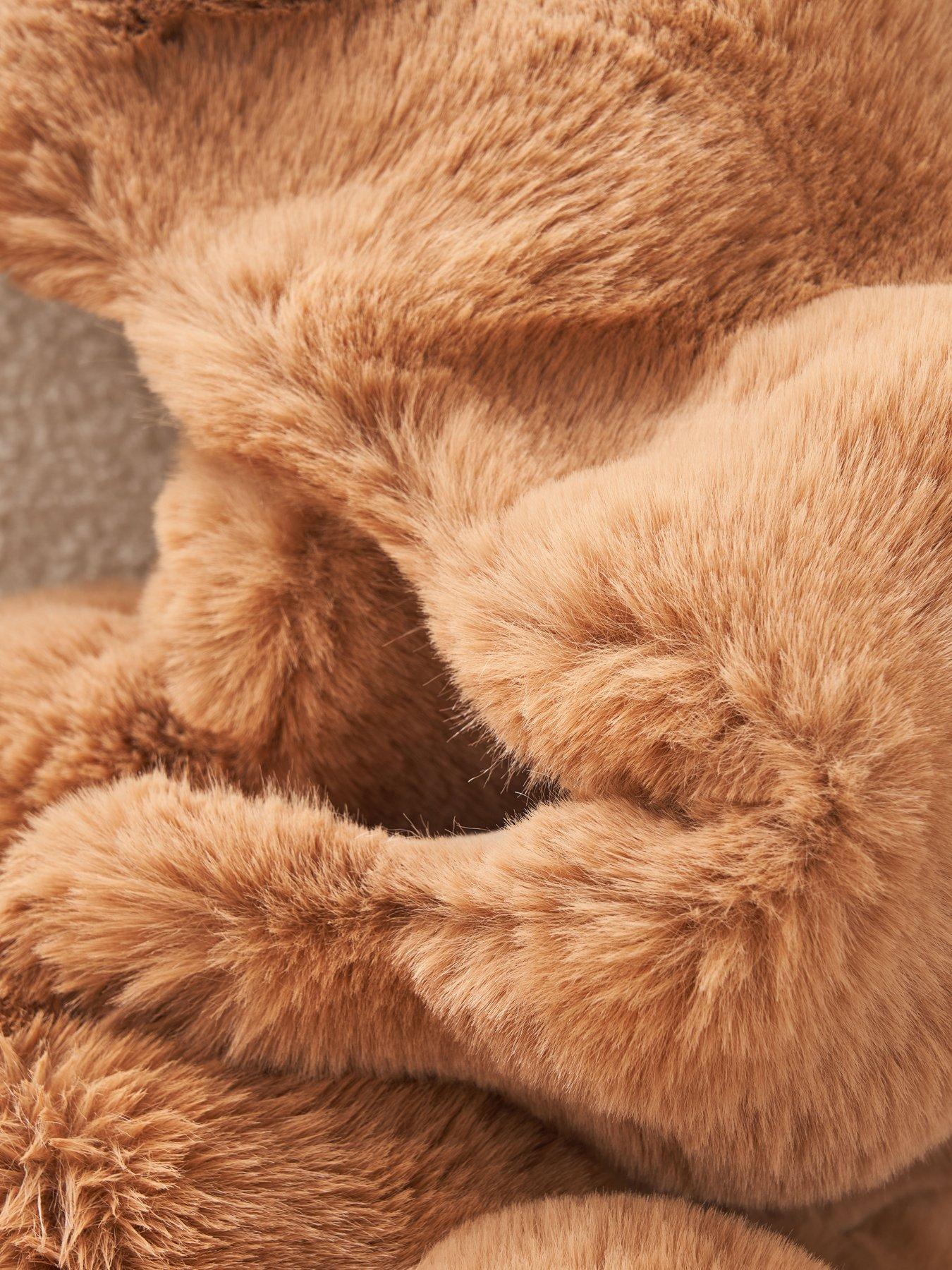 Image 3 of 7 of Michelle Keegan Home Tianna Faux Fur Throw 152x127cm
