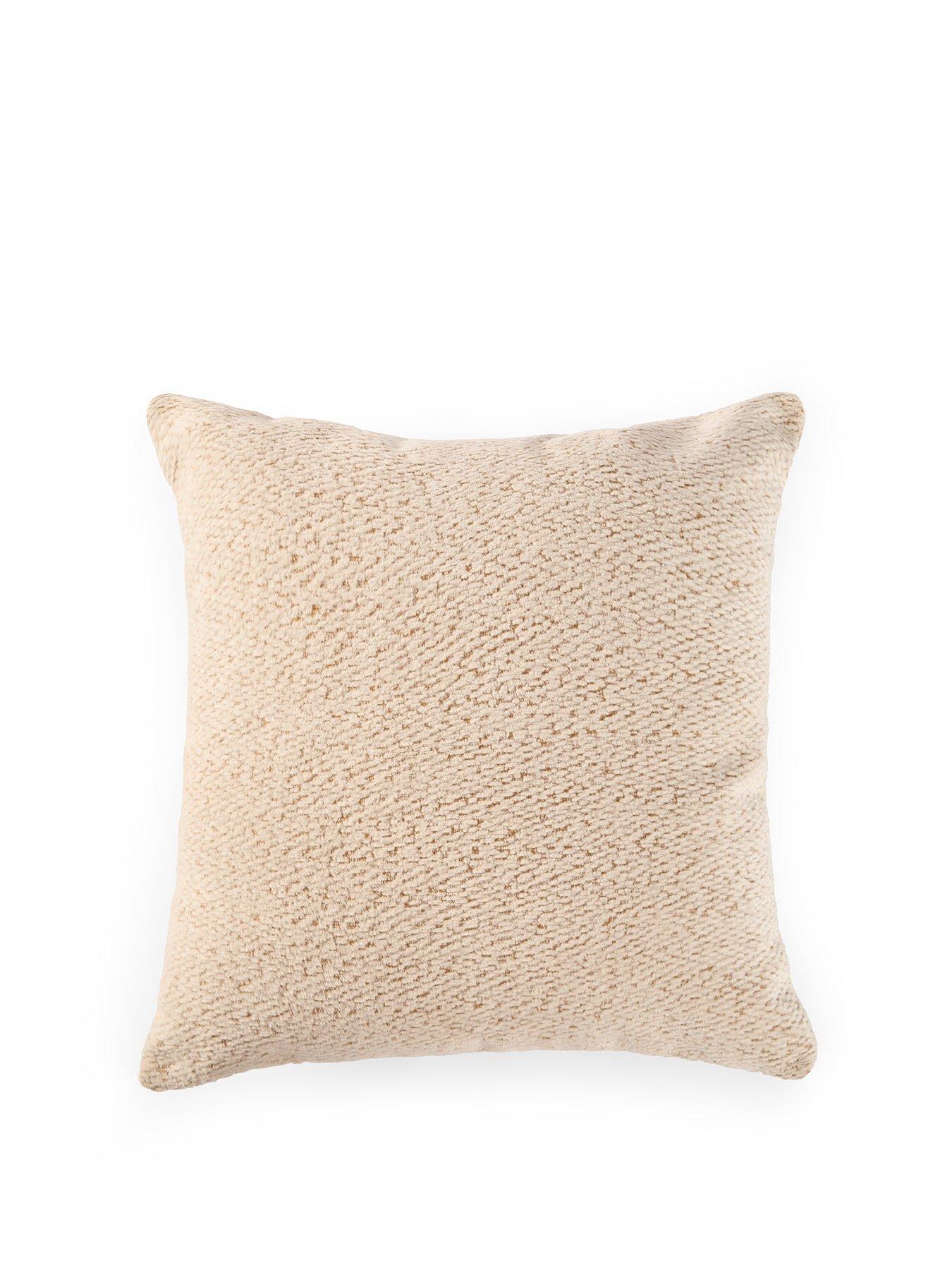 Image 2 of 7 of Michelle Keegan Home Small Chevron Jacquard Cushion 45x45cm - Cream