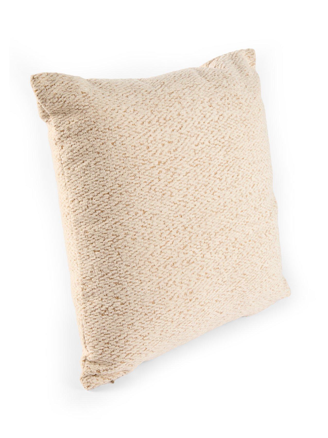 Image 3 of 7 of Michelle Keegan Home Small Chevron Jacquard Cushion 45x45cm - Cream