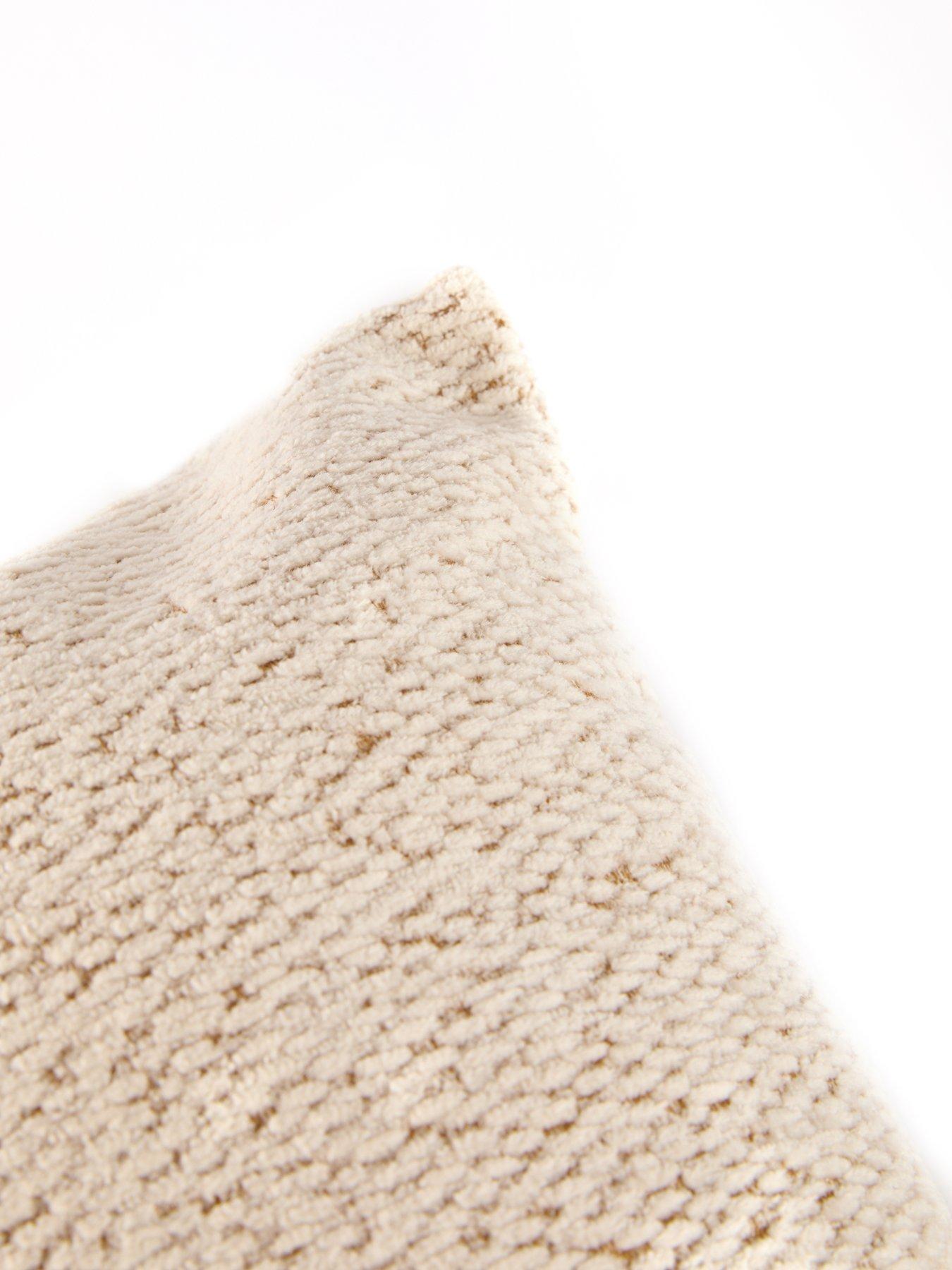 Image 5 of 7 of Michelle Keegan Home Small Chevron Jacquard Cushion 45x45cm - Cream