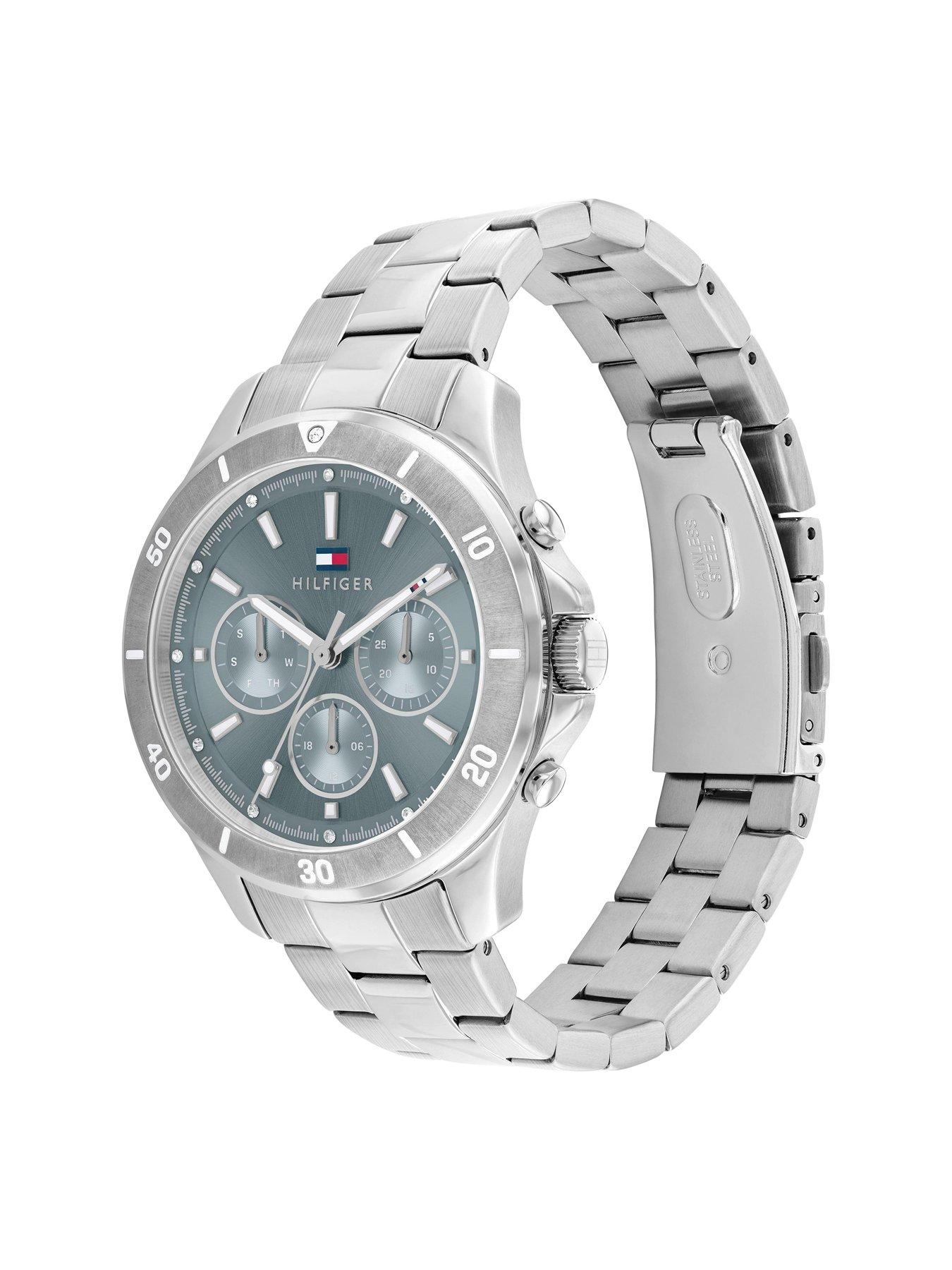 Image 2 of 5 of Tommy Hilfiger Women's Light Blue Dial Stainless Steel Bracelet Watch