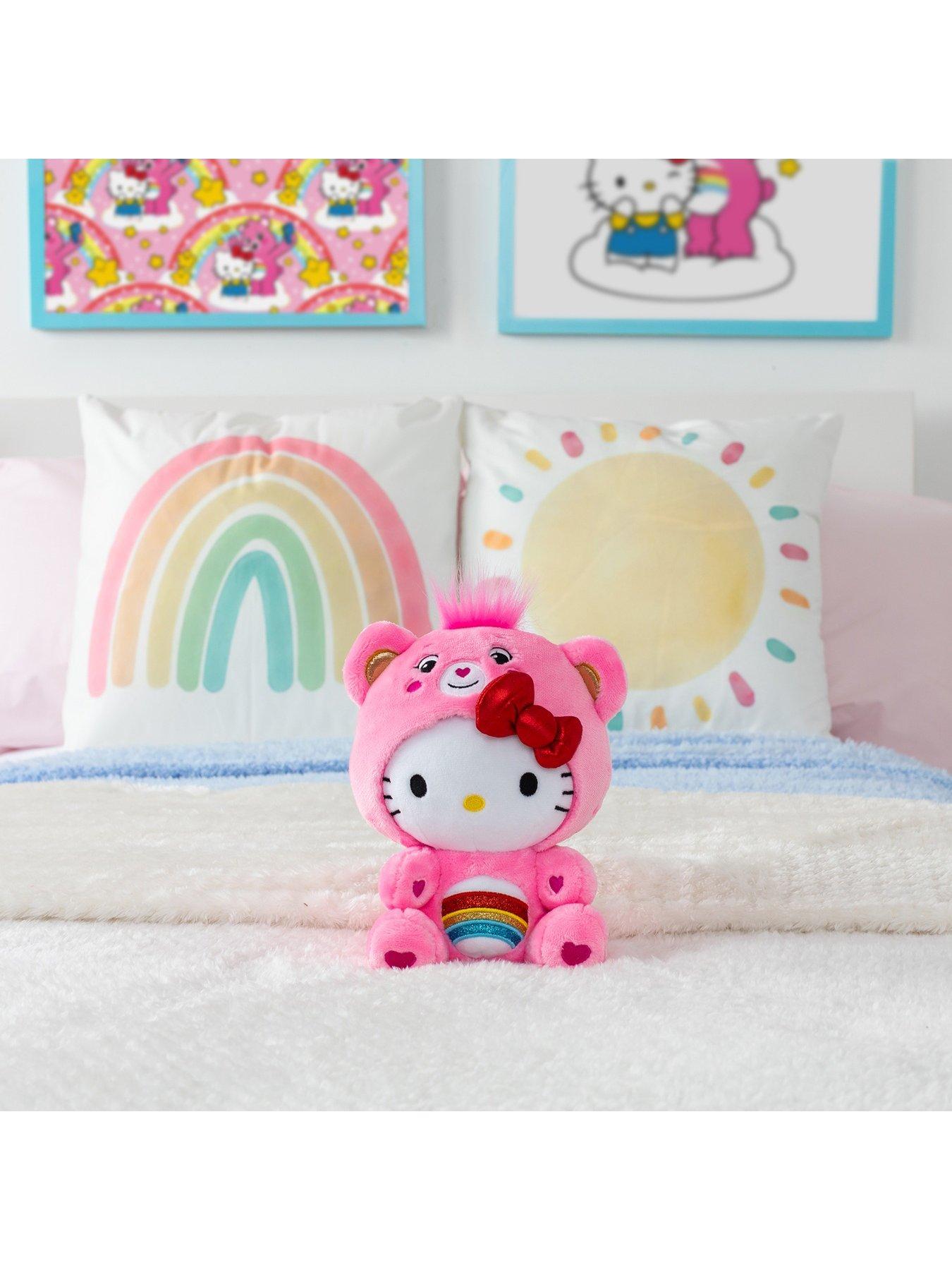 Image 2 of 8 of Care Bears 22cm Plush - Hello Kitty as Cheer Bear (polybag)
